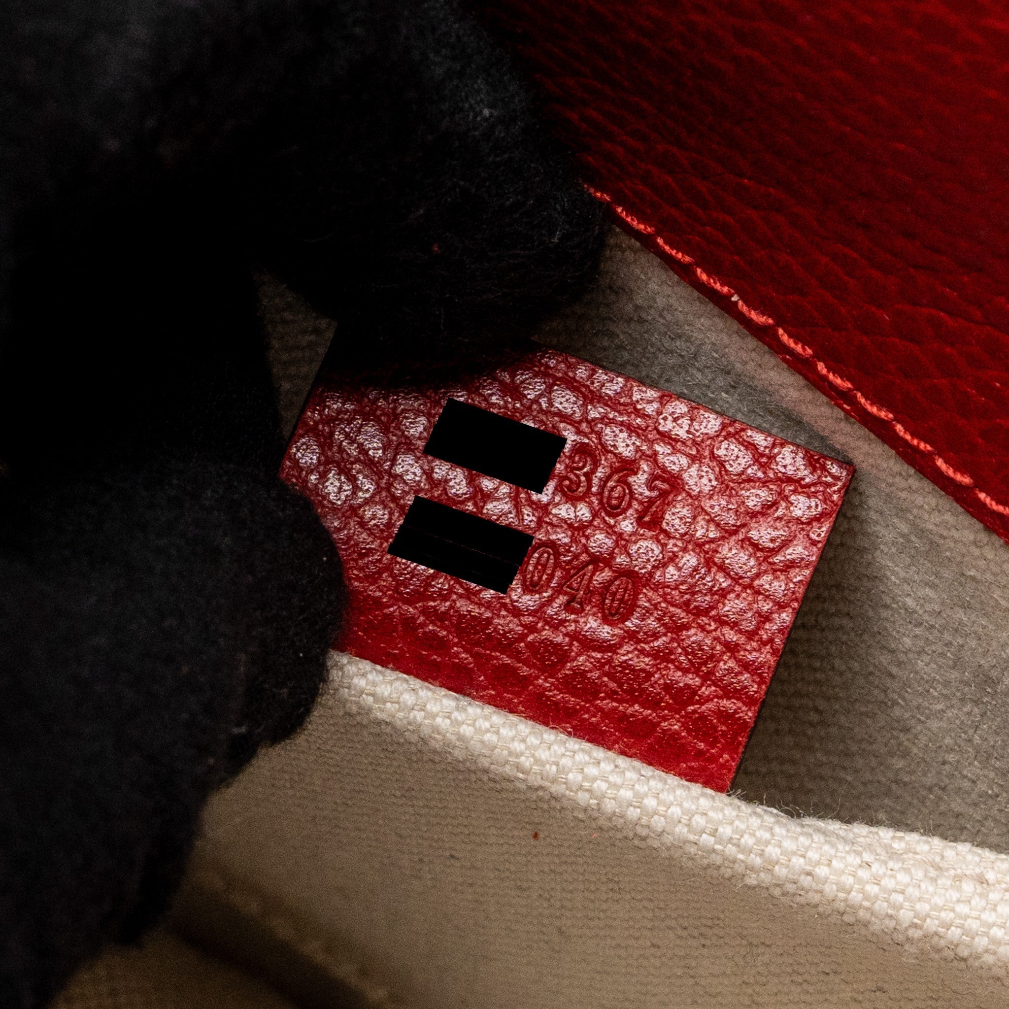 GUCCI DIONYSUS SMALL BAMBOO HANDLE BAG CALFSKIN RED SHW