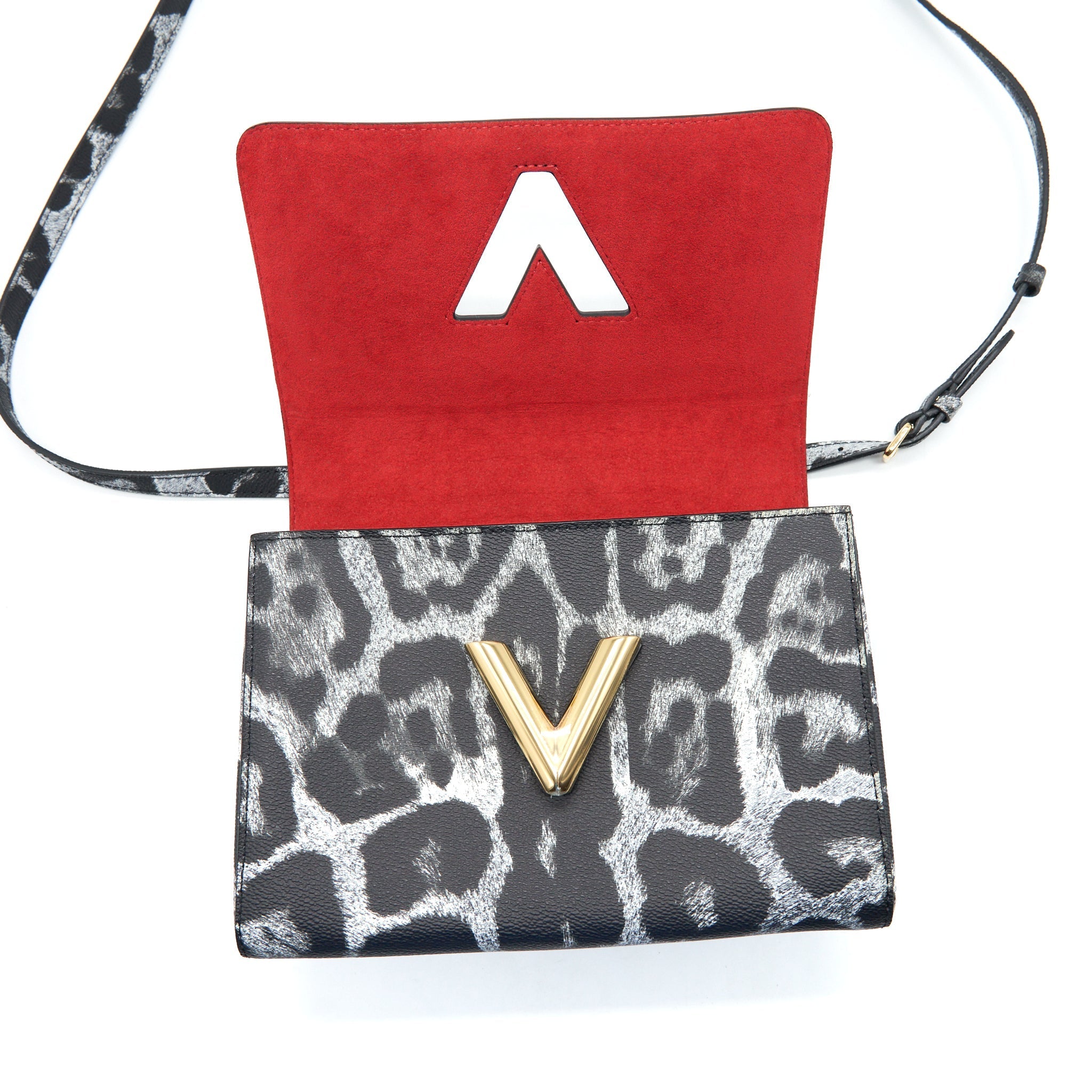 LOUIS VUITTON TWIST MM BLACK/MULTI COLOUR GHW