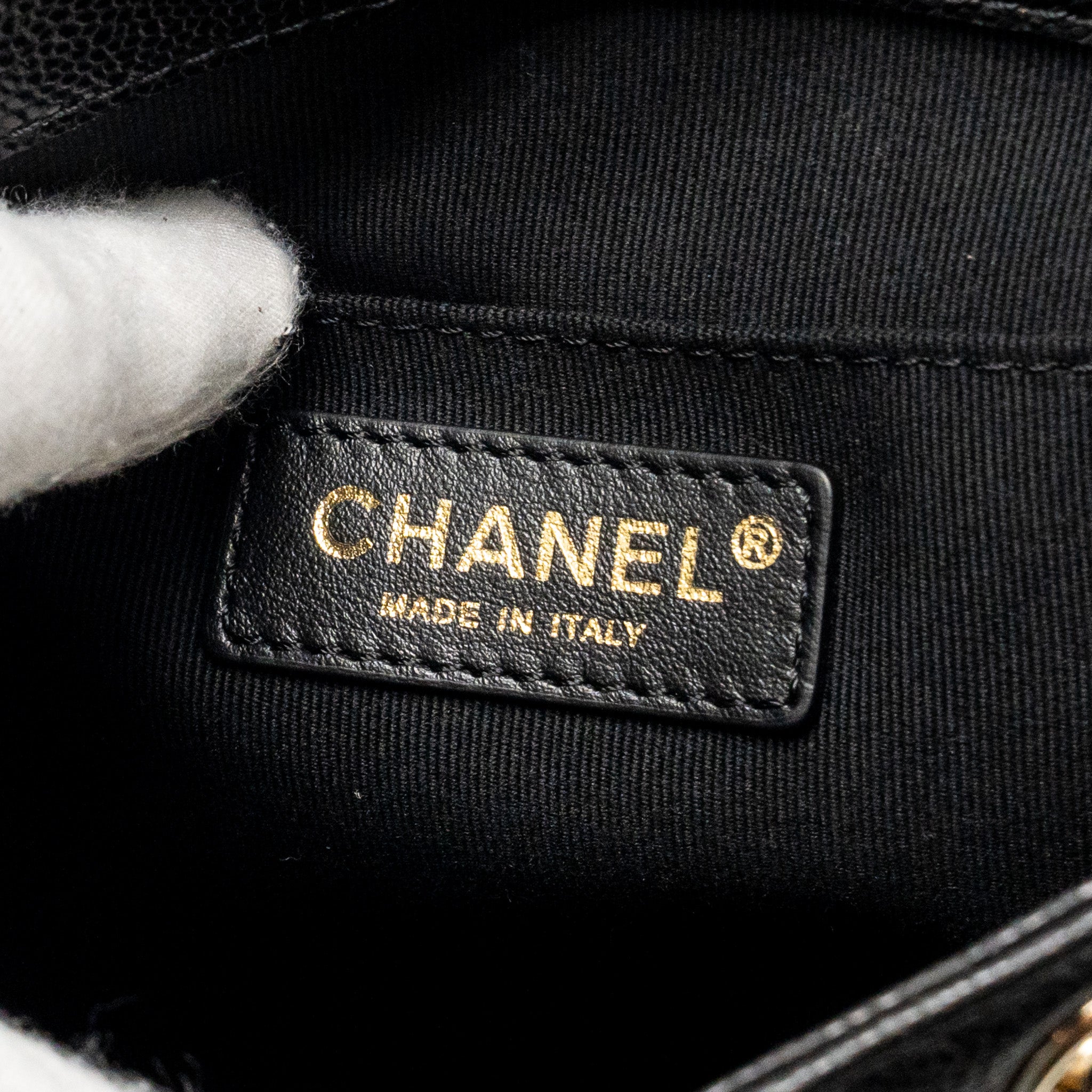 CHANEL TRIPLE PACK DUMA BACKPACK CAVIAR BLACK LGHW (MICROCHIP)