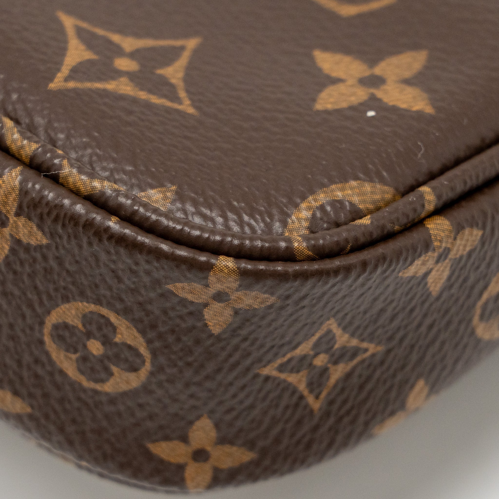 LOUIS VUITTON MULTI POCHETTE ACCESSORIES MONOGRAM CANVAS PINK STRAP GHW
