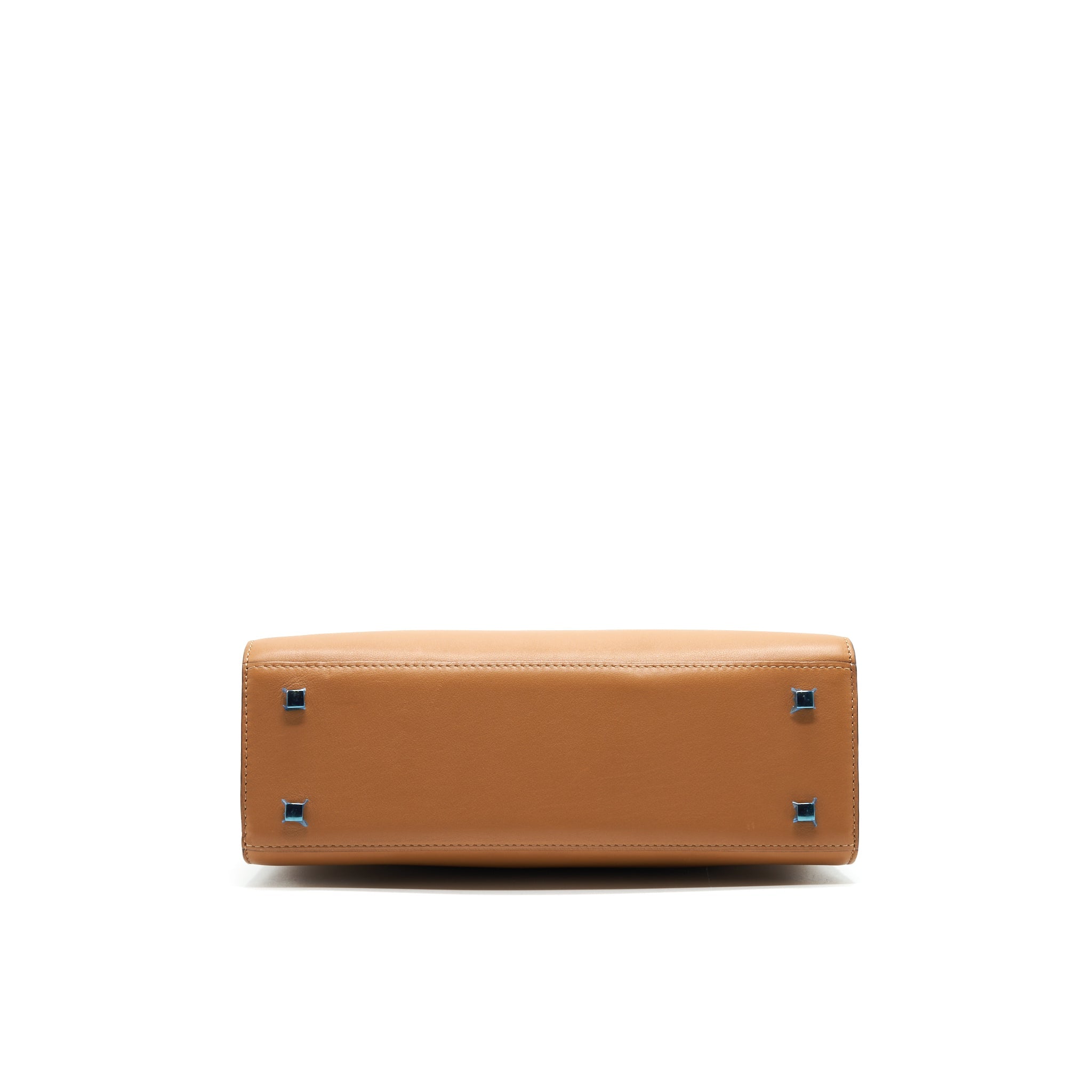 DELVAUX TEMPETE TOTE BAG CARAMEL WITH LGHW