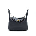HERMES LINDY 26 SWIFT NAVY AND ORANGE GHW