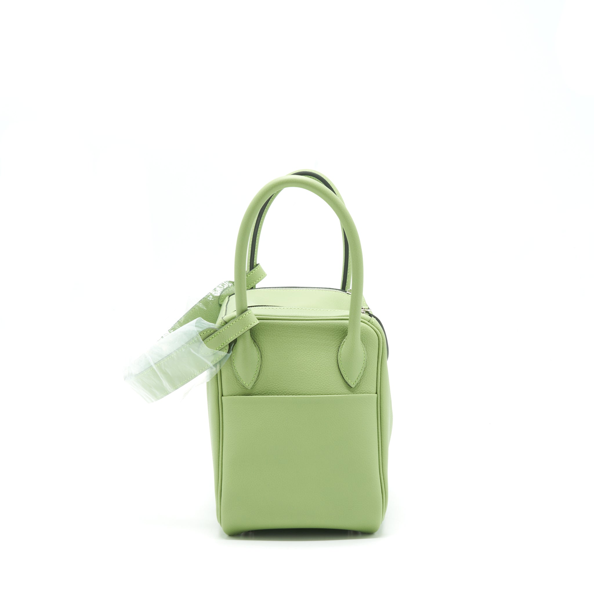 HERMES LINDY 26 EVERCOLOR VERT CRIQUET SHW