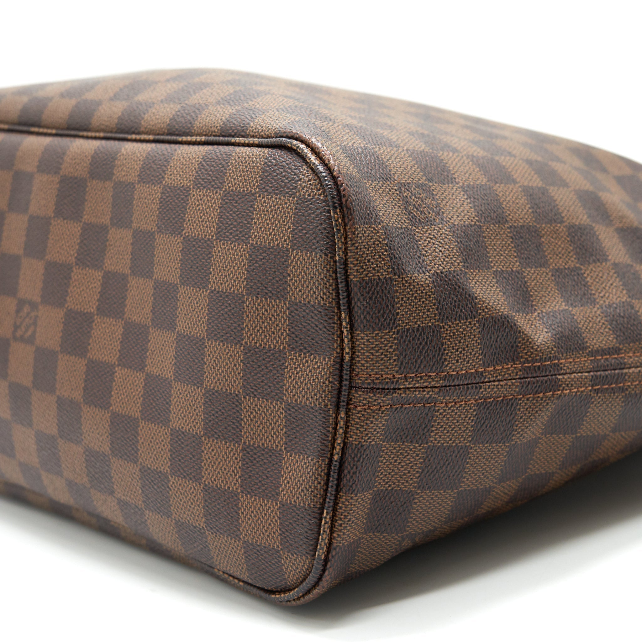 LOUIS VUITTON NEVERFULL MM DAMIER EBENE CANVAS WITHOUT INSIDE POUCH