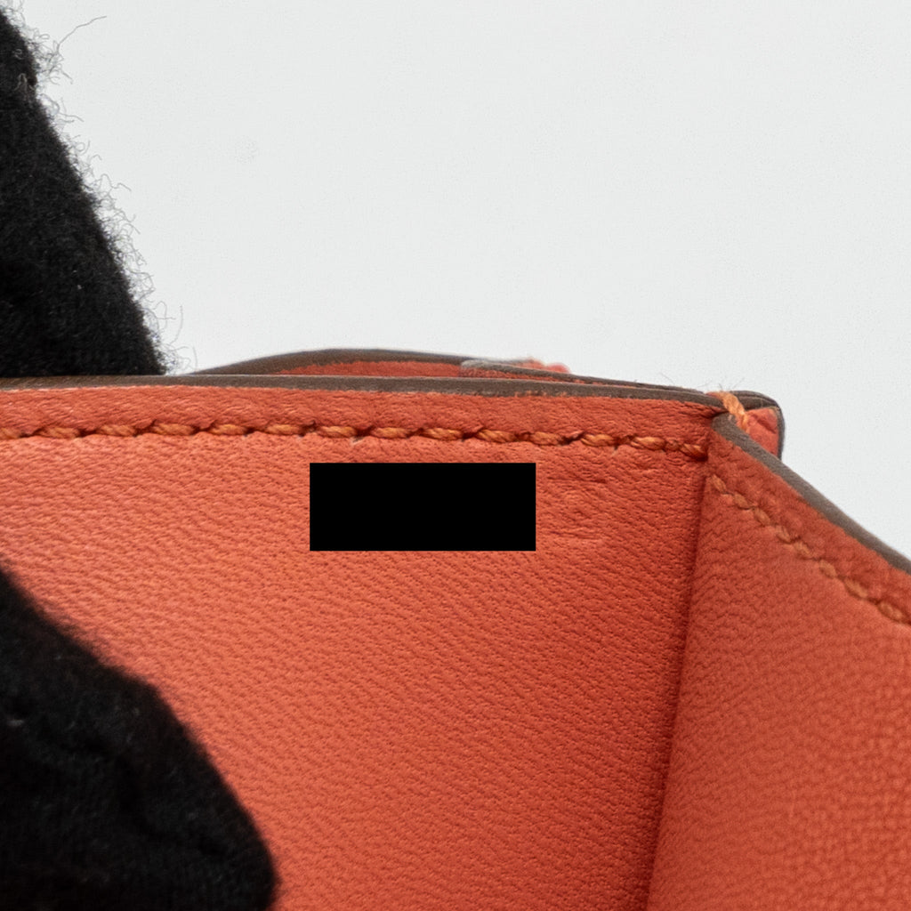 HERMES MINI CONSTANCE EPSOM CREVETTE PINK SHW