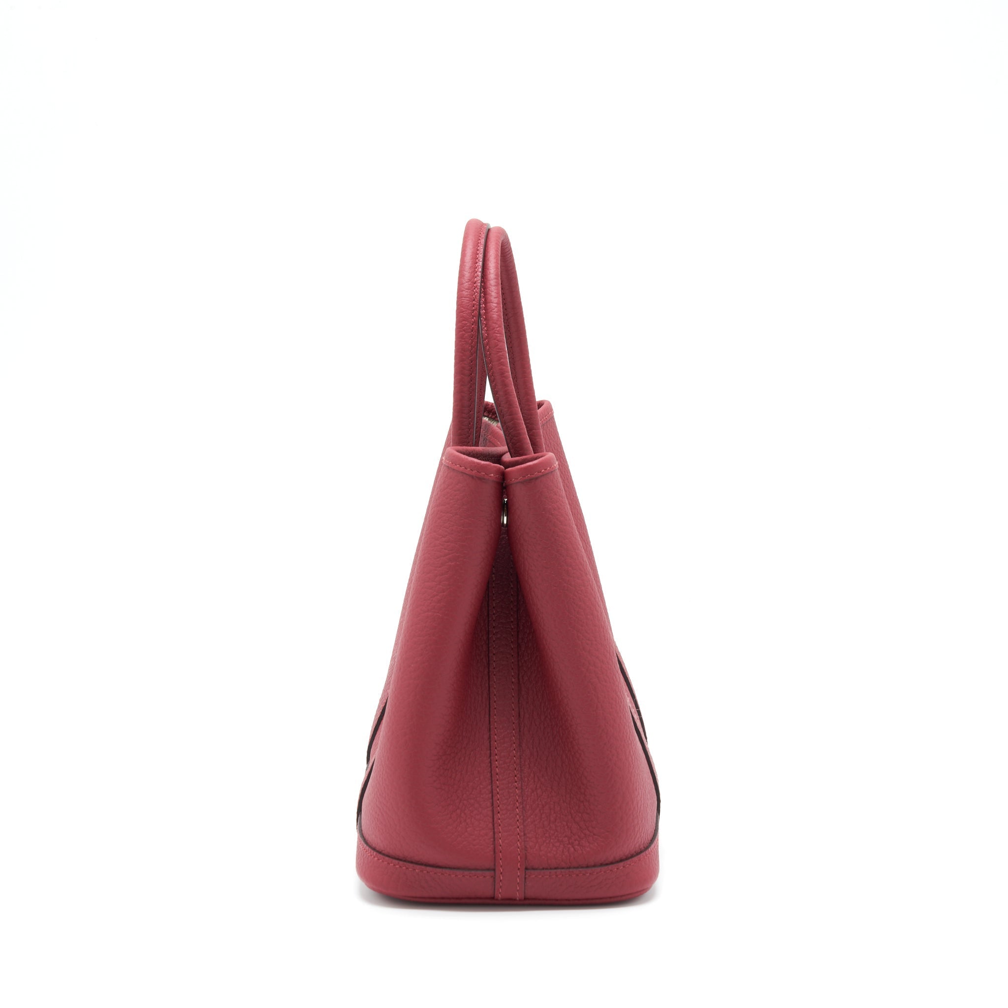 HERMES GARDEN PARTY 30 VACHE COUNTRY K1 ROUGE GRENAT SHW