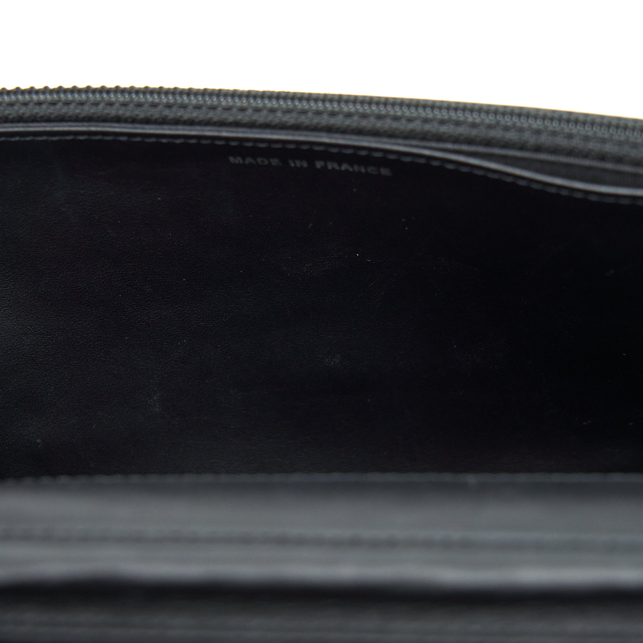 CHANEL WALLET ON CHAIN CAVIAR BLACK SHW