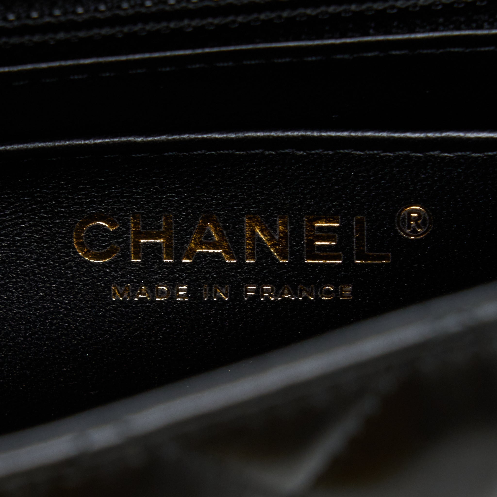 CHANEL MINI RECTANGULAR FLAP BAG LAMBSKIN BLACK LGHW (MICROCHIP)