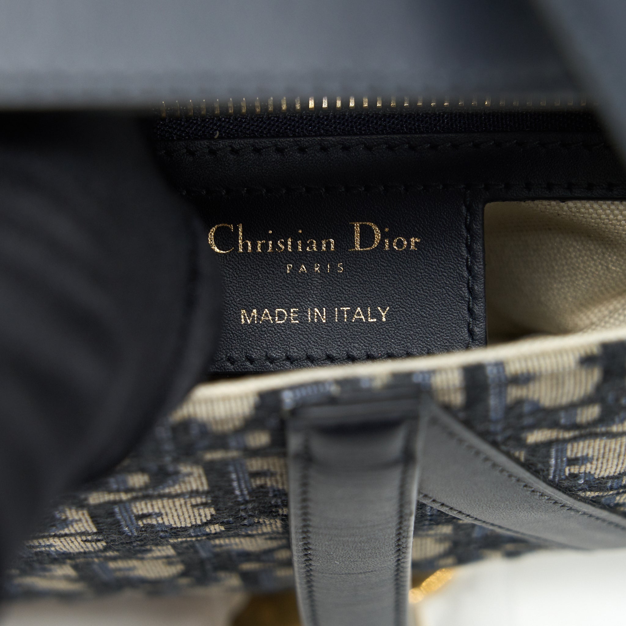 DIOR MEDIUM SADDLE BAG OBLIQUE GHW