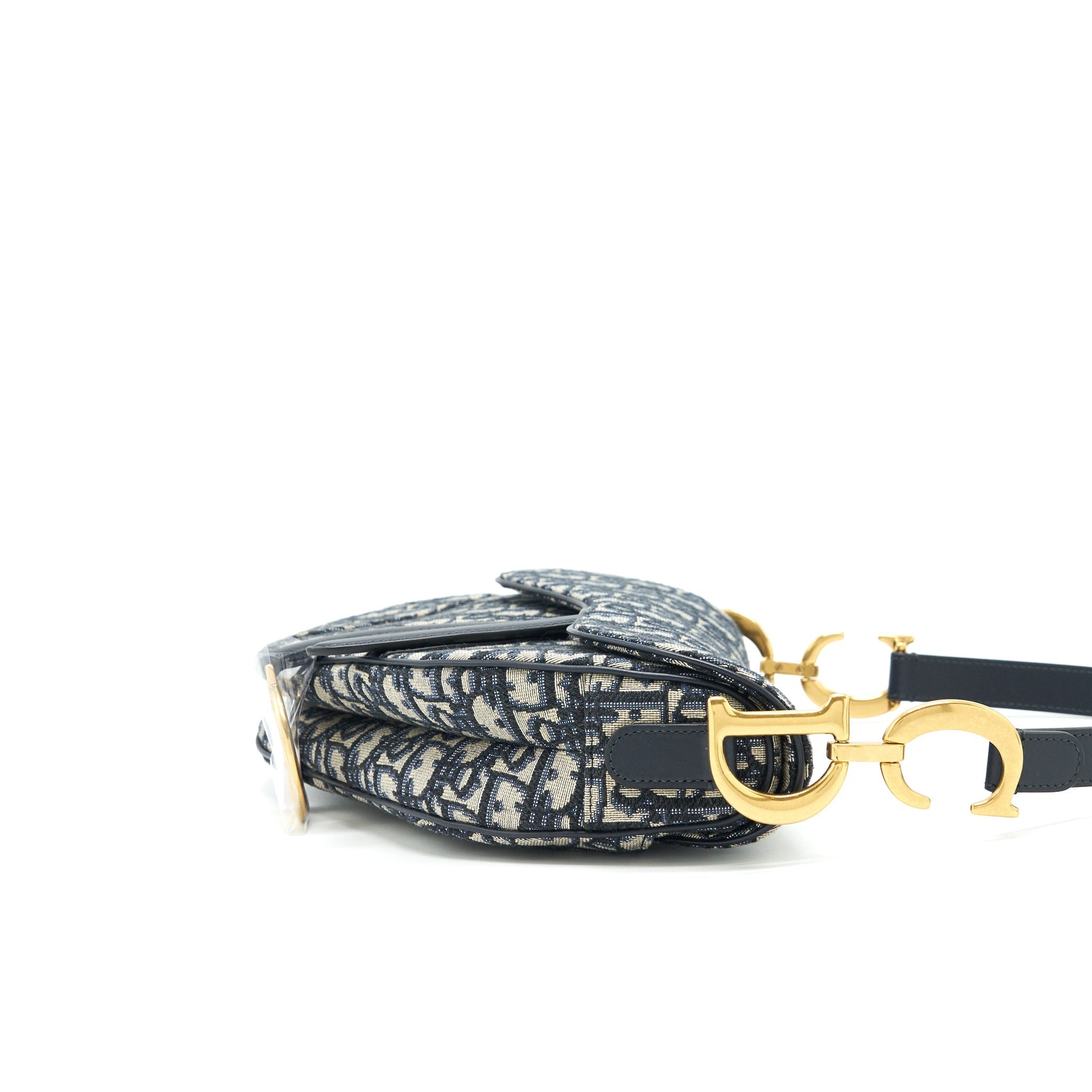 DIOR MEDIUM SADDLE BAG OBLIQUE GHW