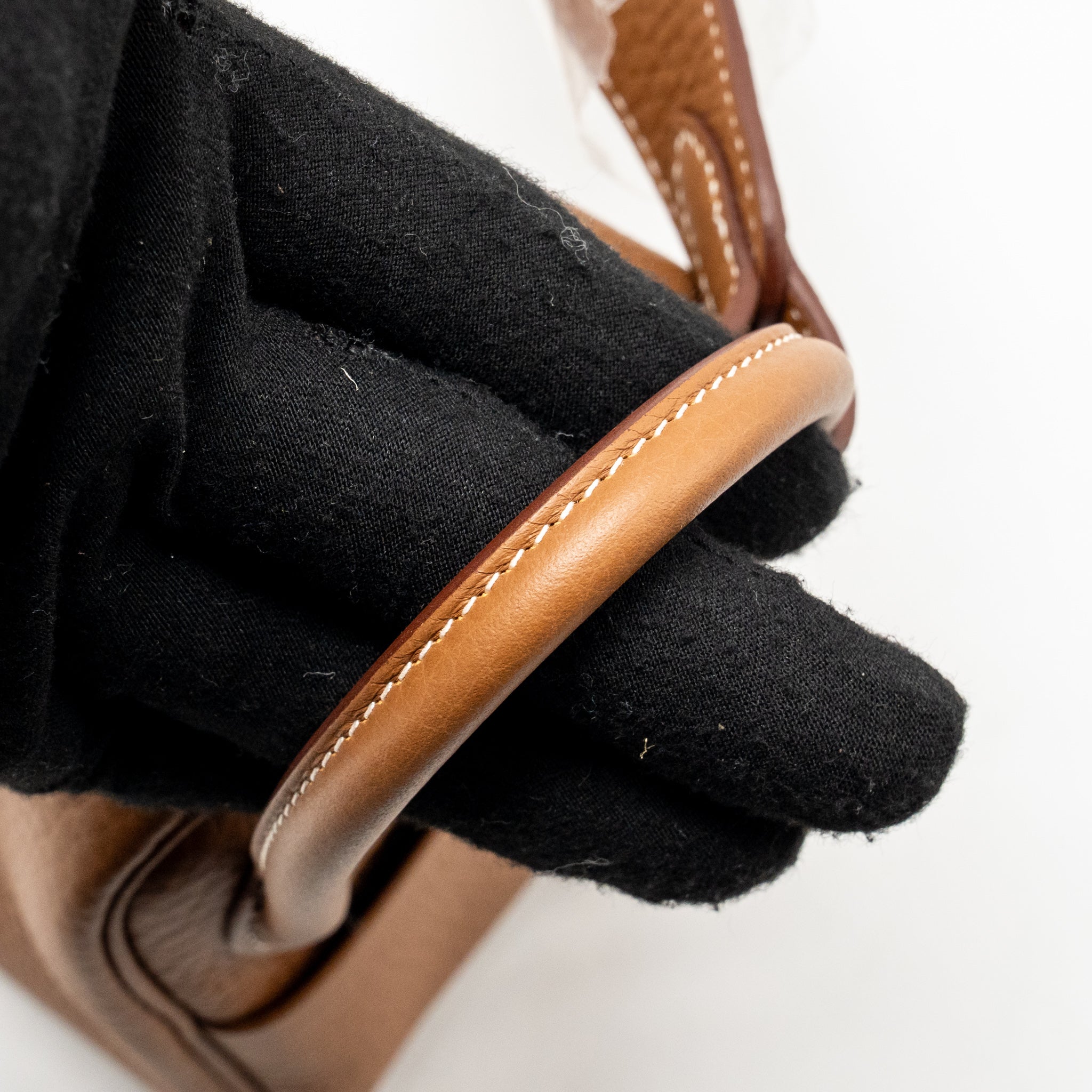 HERMES MINI LINDY II CLEMENCE GOLD GHW