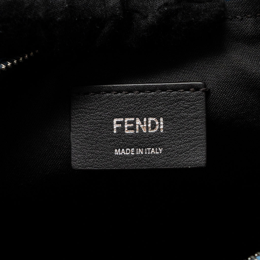 FENDI FENDIGRAPHY SMALL DENIM LIGHT BLUE SHW