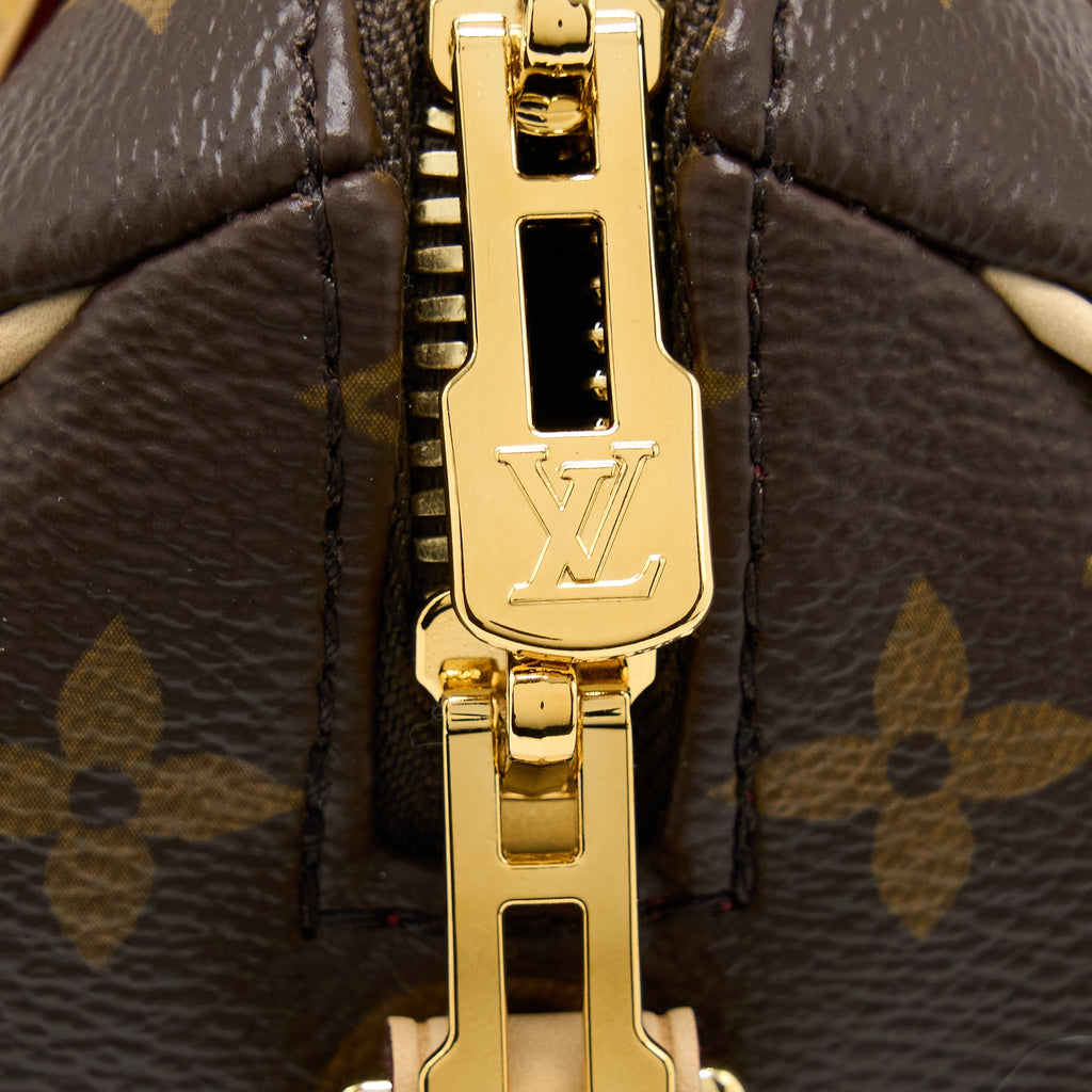 LOUIS VUITTON SPEEDY 20 BANDOULIERE MONOGRAM CANVAS GHW