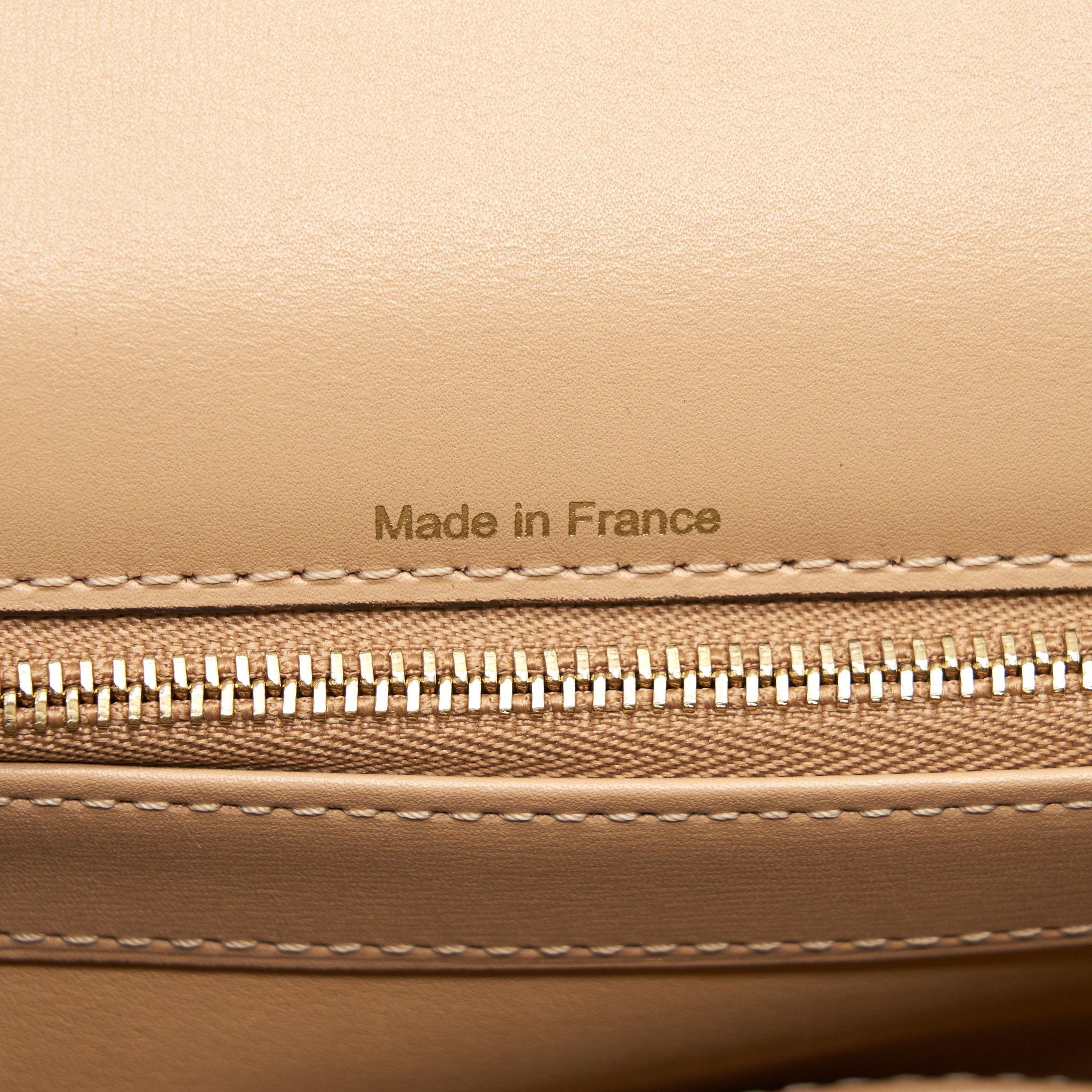 DELVAUX BRILLIANT MM BEIGE/LIGHT BEIGE BOX CALFSKIN LGHW