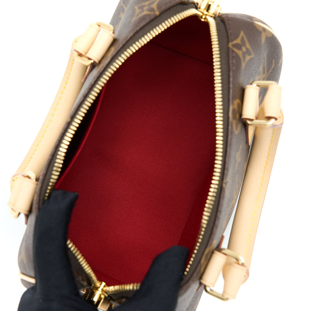 LOUIS VUITTON SPEEDY 20 BANDOULIERE MONOGRAM CANVAS GHW