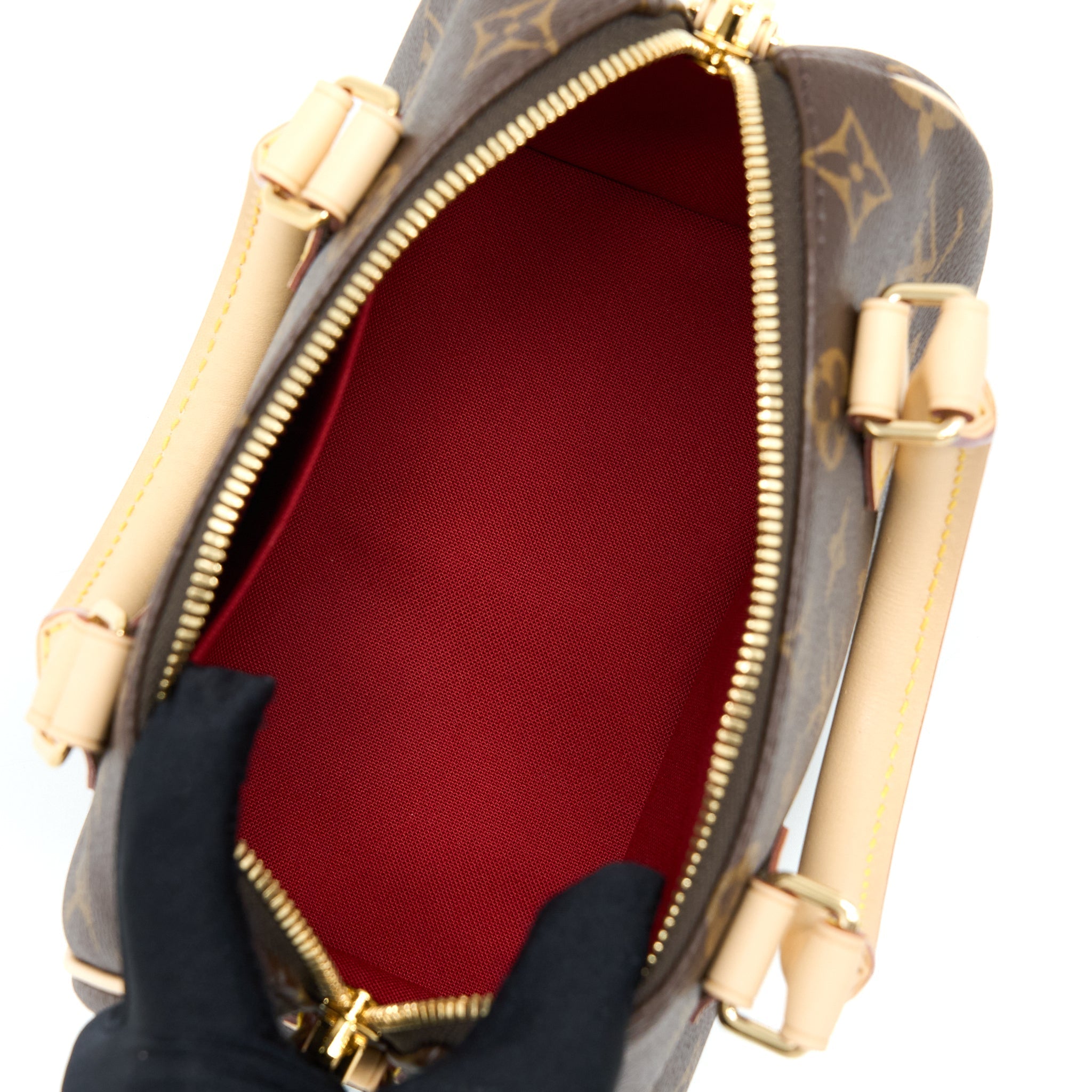 LOUIS VUITTON SPEEDY 20 BANDOULIERE MONOGRAM CANVAS GHW