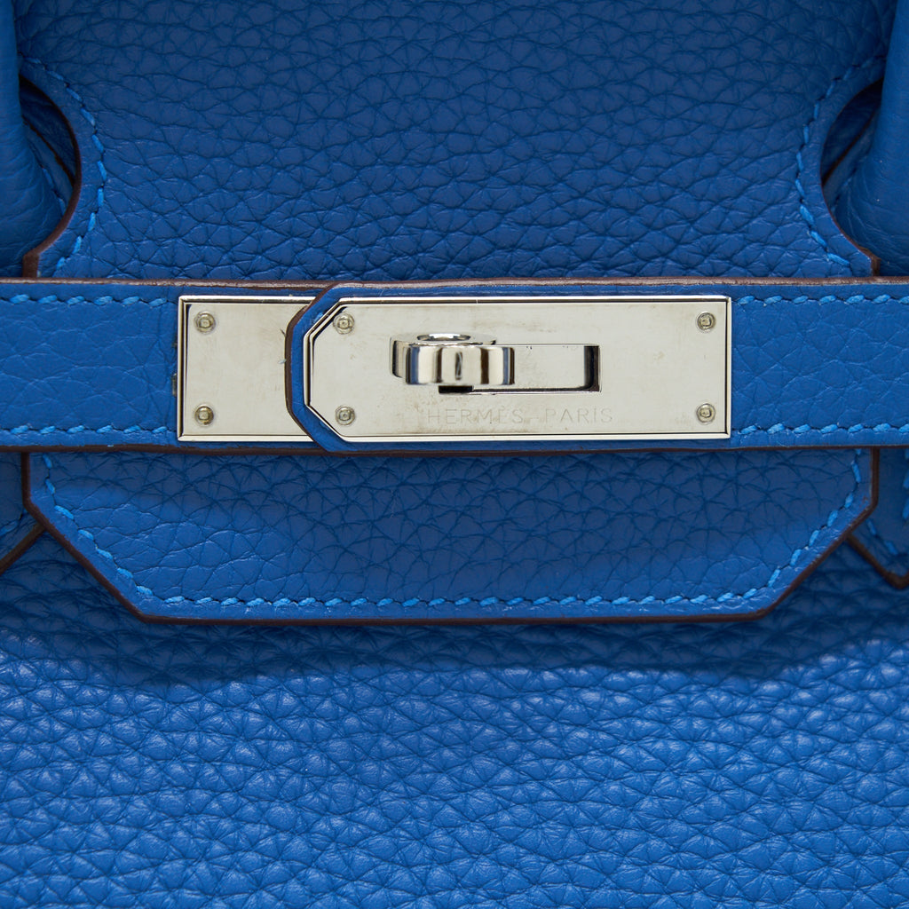 HERMES BIRKIN 35 TOGO 7W BLEU IZMIR SHW