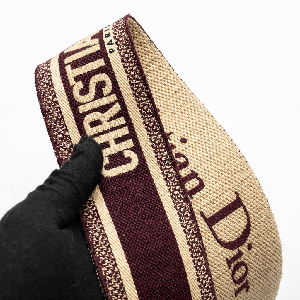 DIOR MINI SADDLE BAG CALFSKIN RED GHW