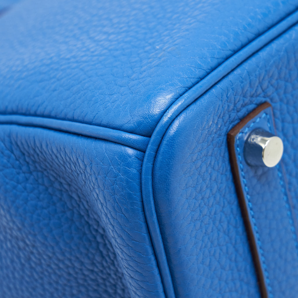 HERMES BIRKIN 35 TOGO 7W BLEU IZMIR SHW