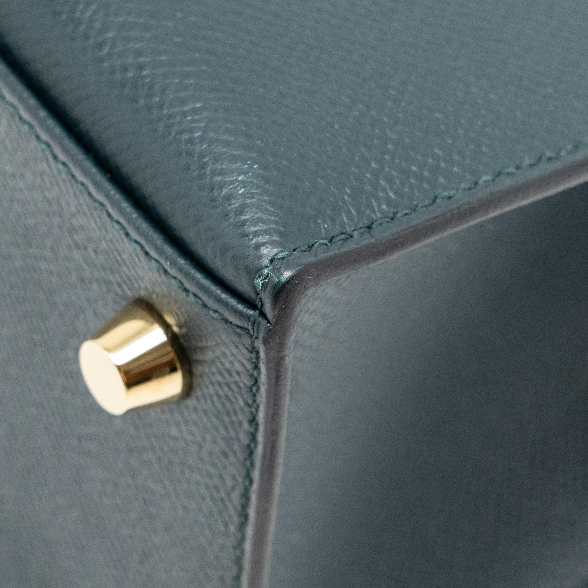 HERMES KELLY 25 EPSOM VERT CYPRESS GHW