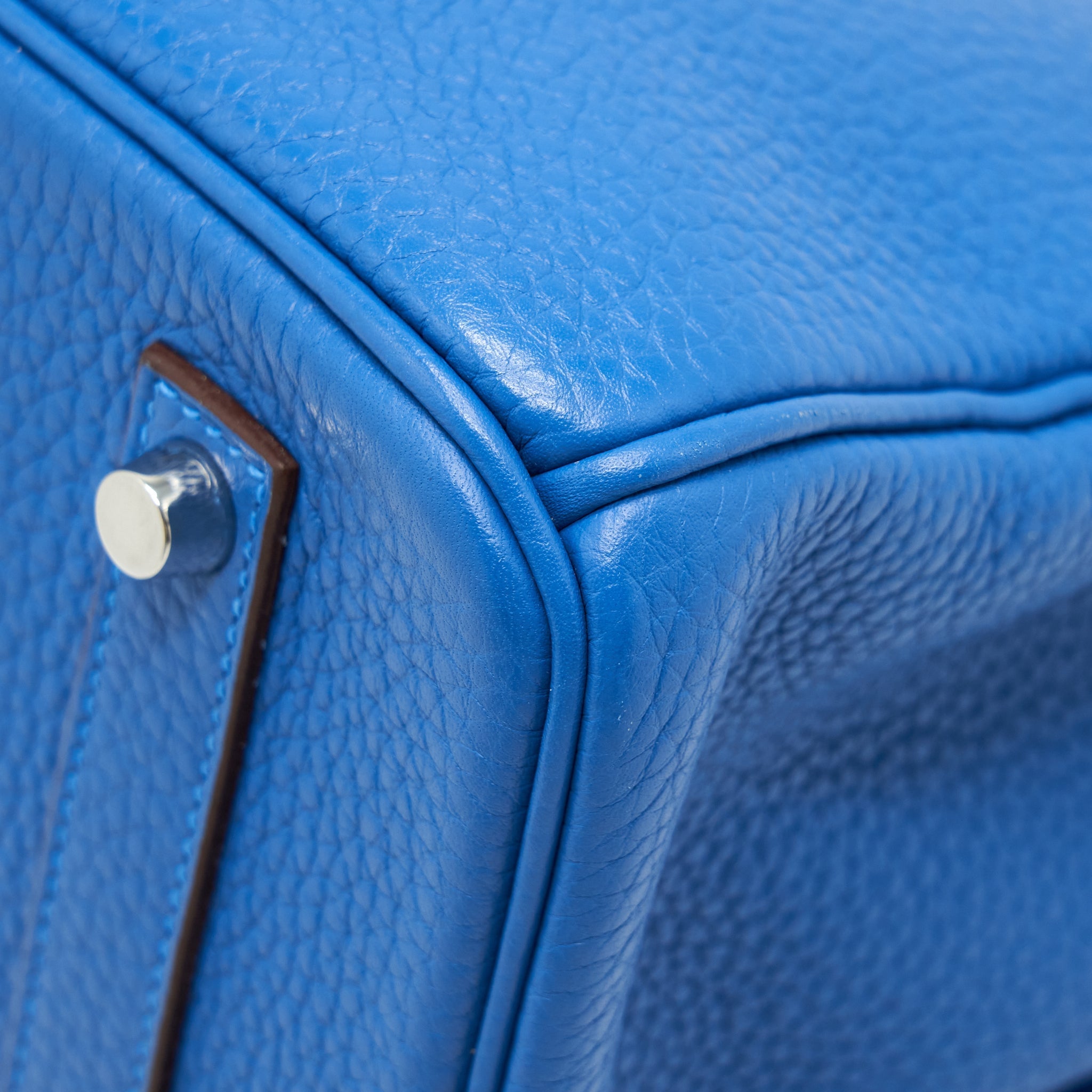 HERMES BIRKIN 35 TOGO 7W BLEU IZMIR SHW