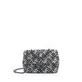 CHANEL MINI RECTANGULAR FLAP BAG SEQUINS MULTICOLOR BLACK HARDWARE