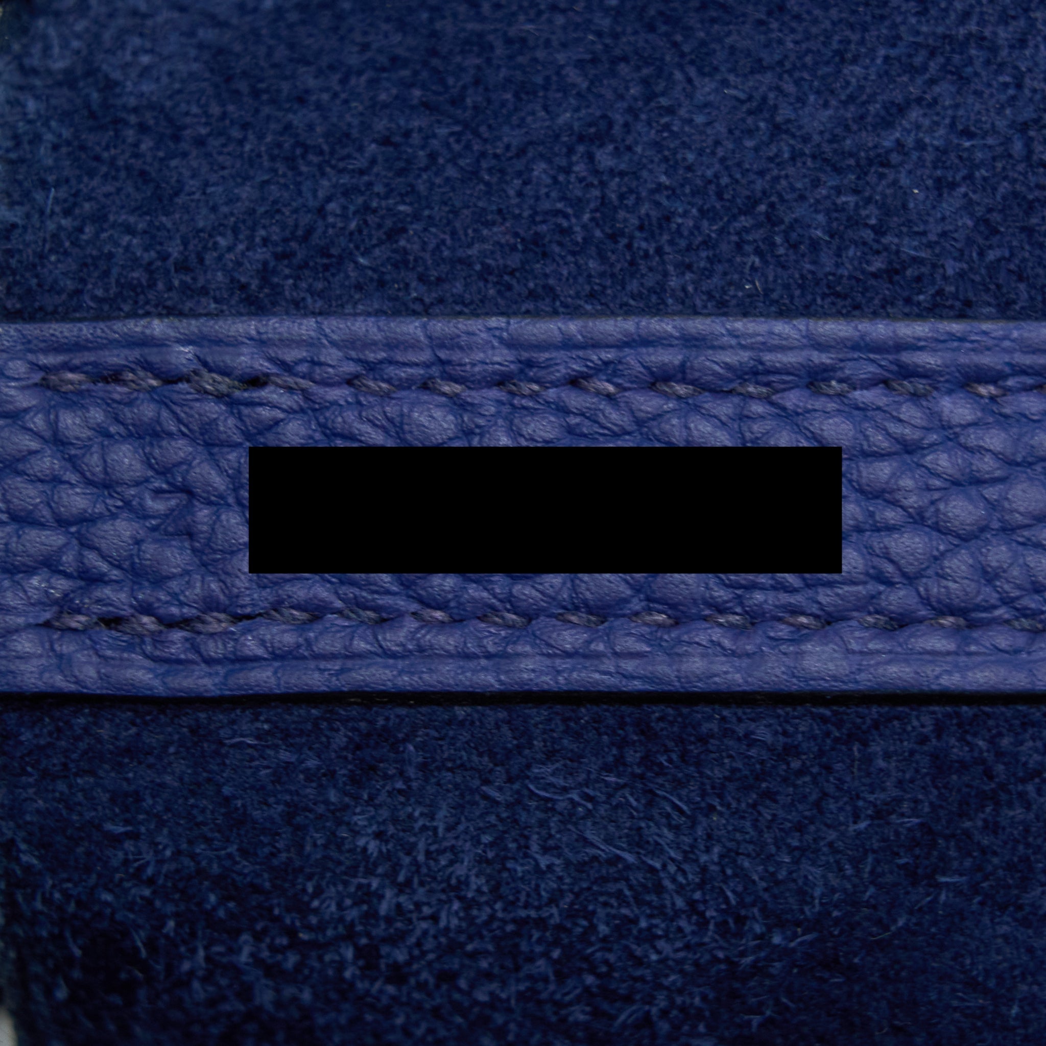 HERMES PICOTIN 22 LOCK BAG TAURILLON MAURICE BLUE SAPHIR GHW