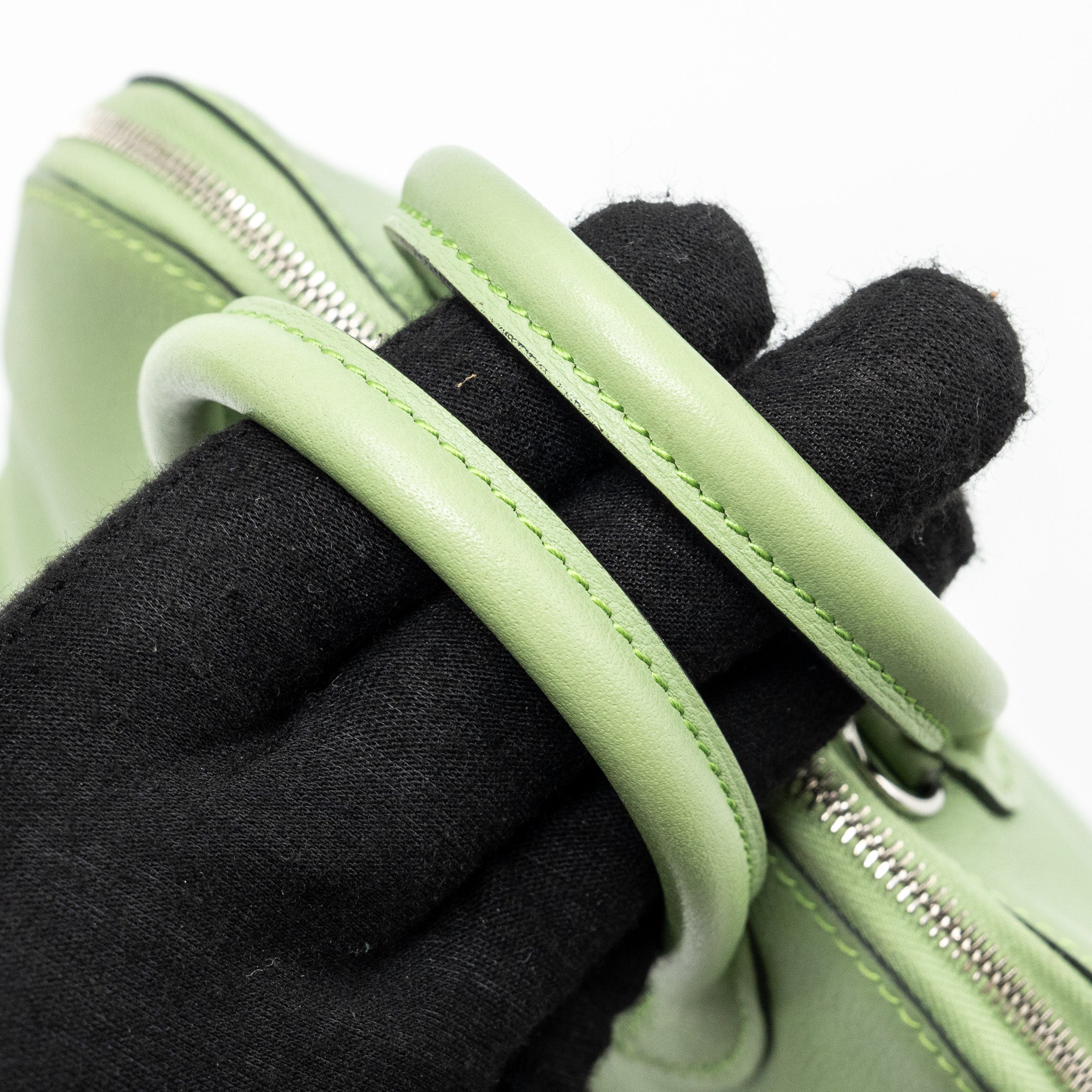 HERMES MINI BOLIDE EVERCOLOR VERT CRIQUET SHW