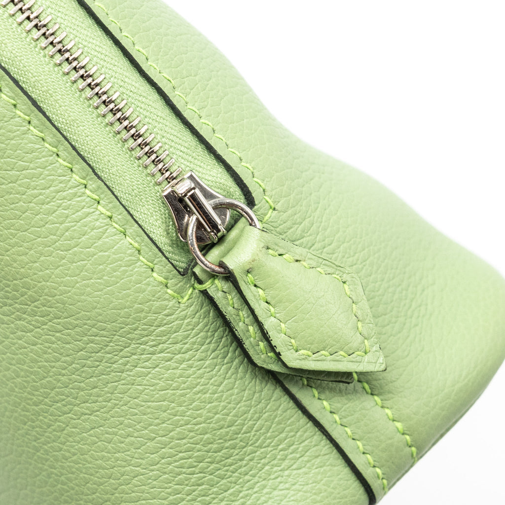 HERMES MINI BOLIDE EVERCOLOR VERT CRIQUET SHW