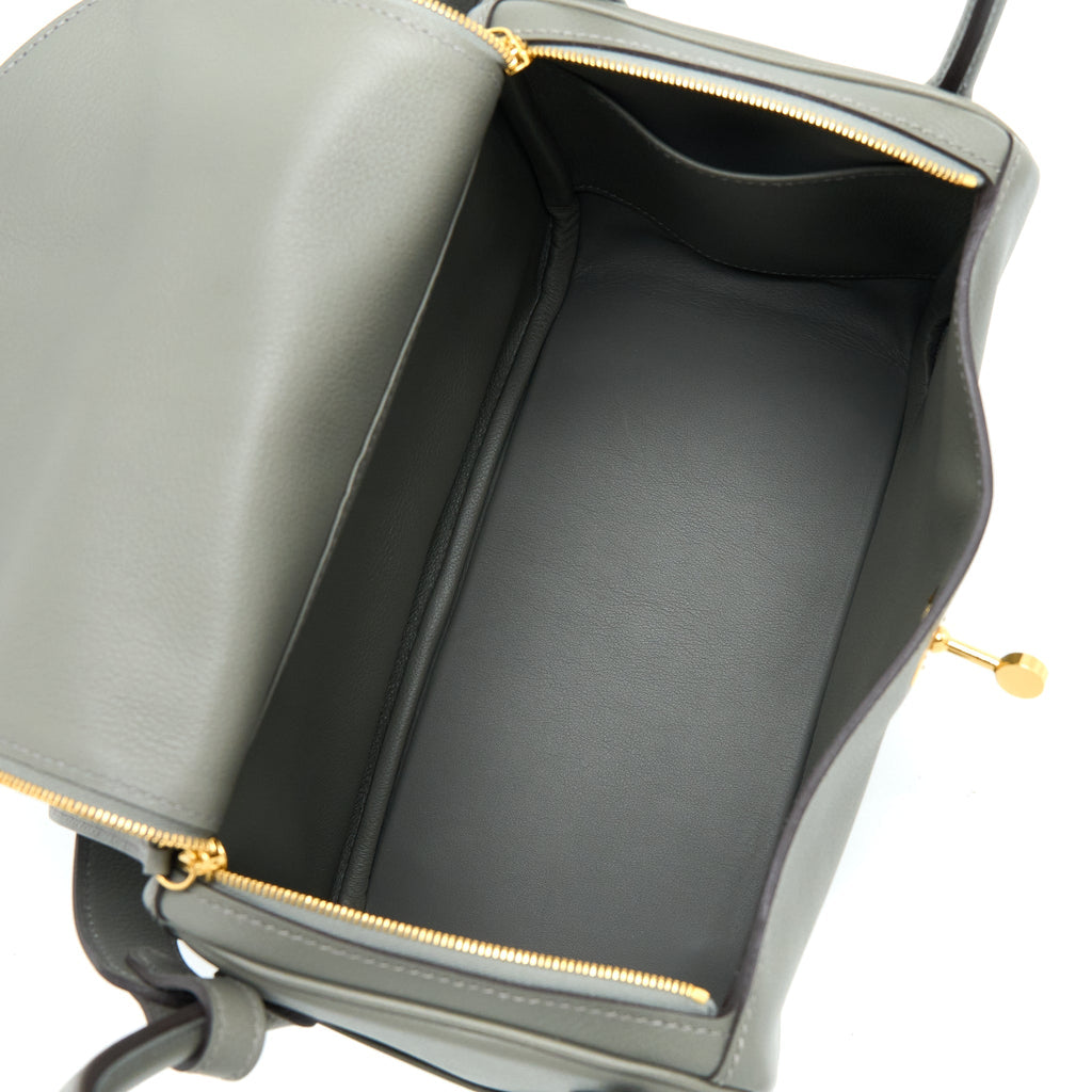 HERMES LINDY 26 EVERCOLOR 0L GRIS MEYER GHW