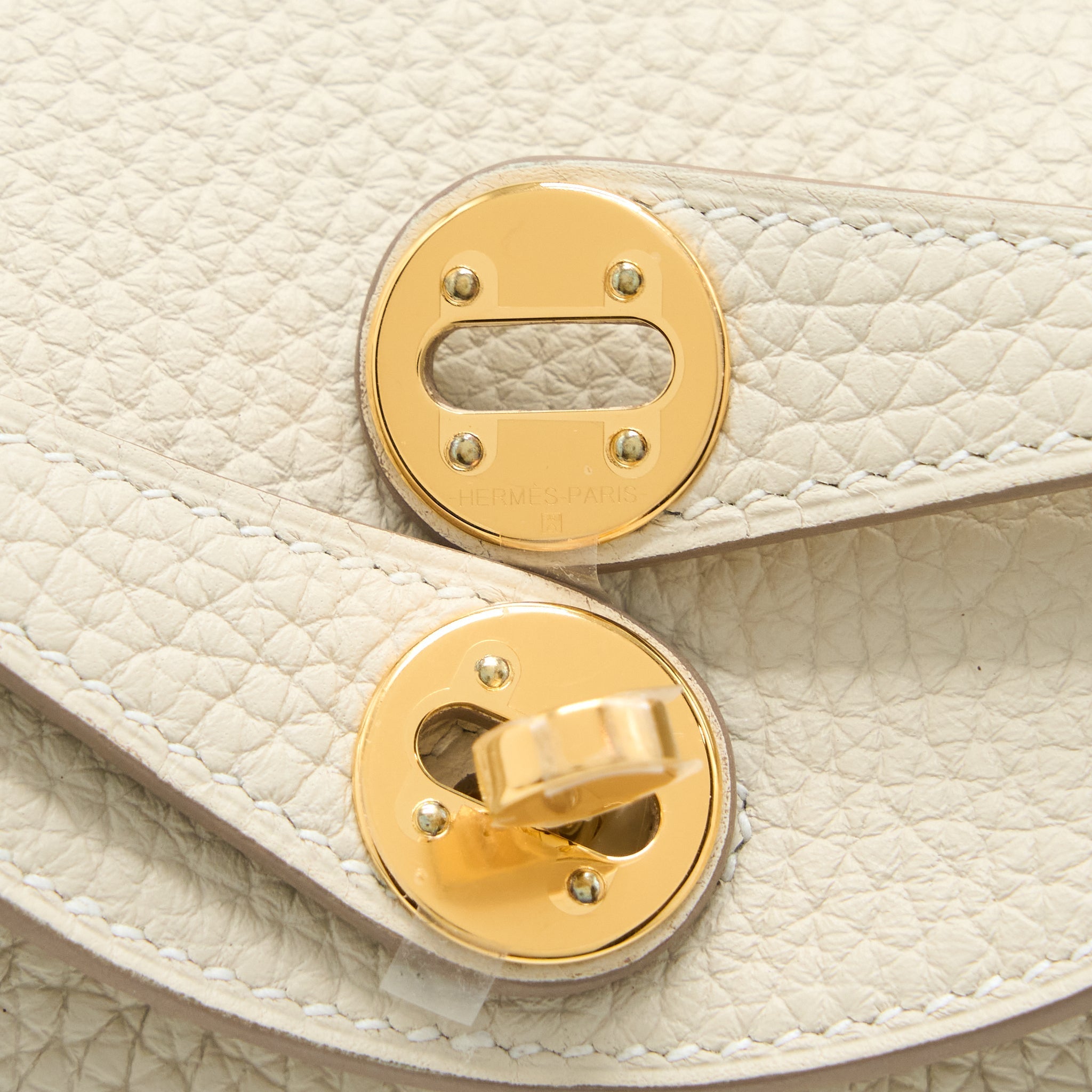 HERMES MINI LINDY CLEMENCE CRAIE GHW