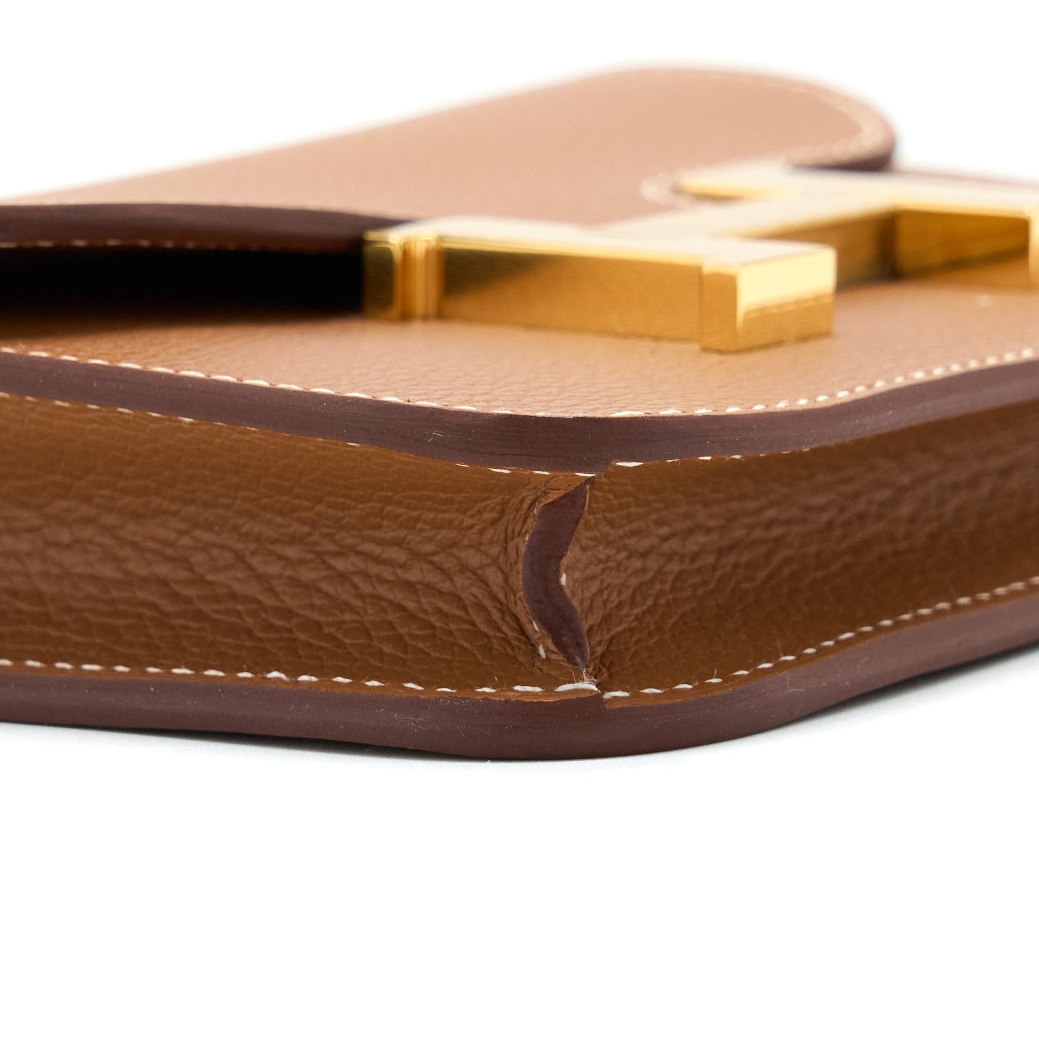 HERMES CONSTANCE SLIM EVERCOLOR GOLD GHW