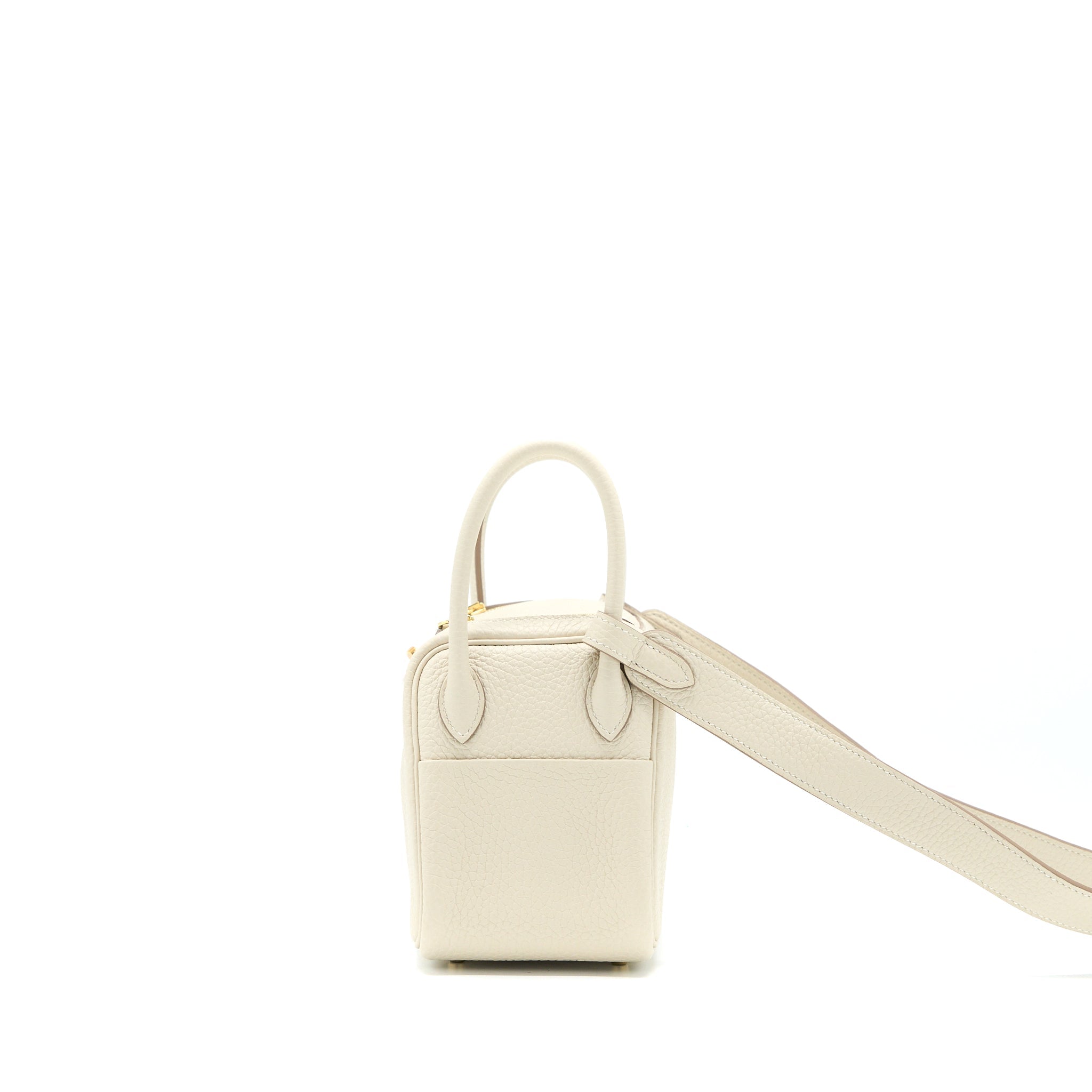 HERMES MINI LINDY CLEMENCE CRAIE GHW
