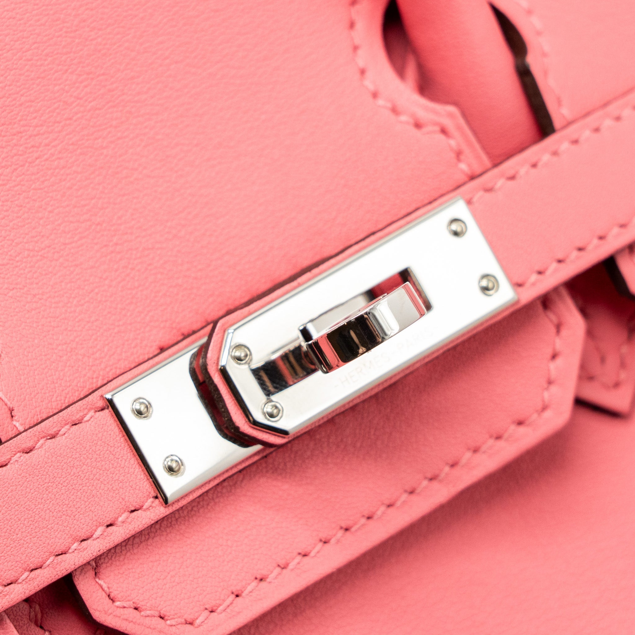 HERMES BIRKIN 25 SWIFT 8W ROSE AZALEE SHW