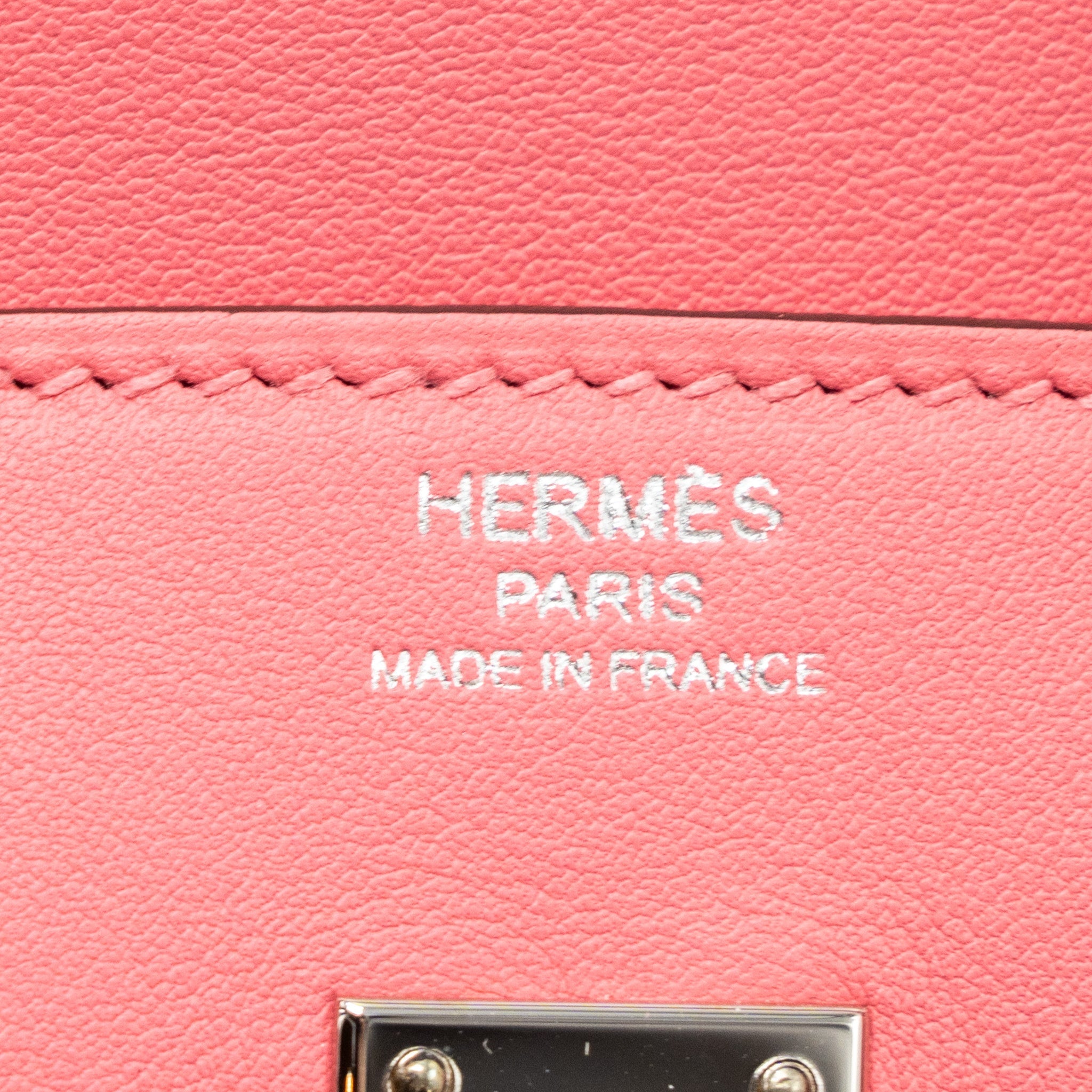 HERMES BIRKIN 25 SWIFT 8W ROSE AZALEE SHW