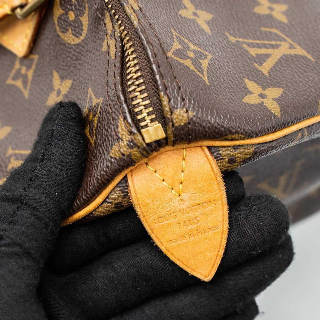 LOUIS VUITTON SPEEDY 30 MONOGRAM CANVAS GHW
