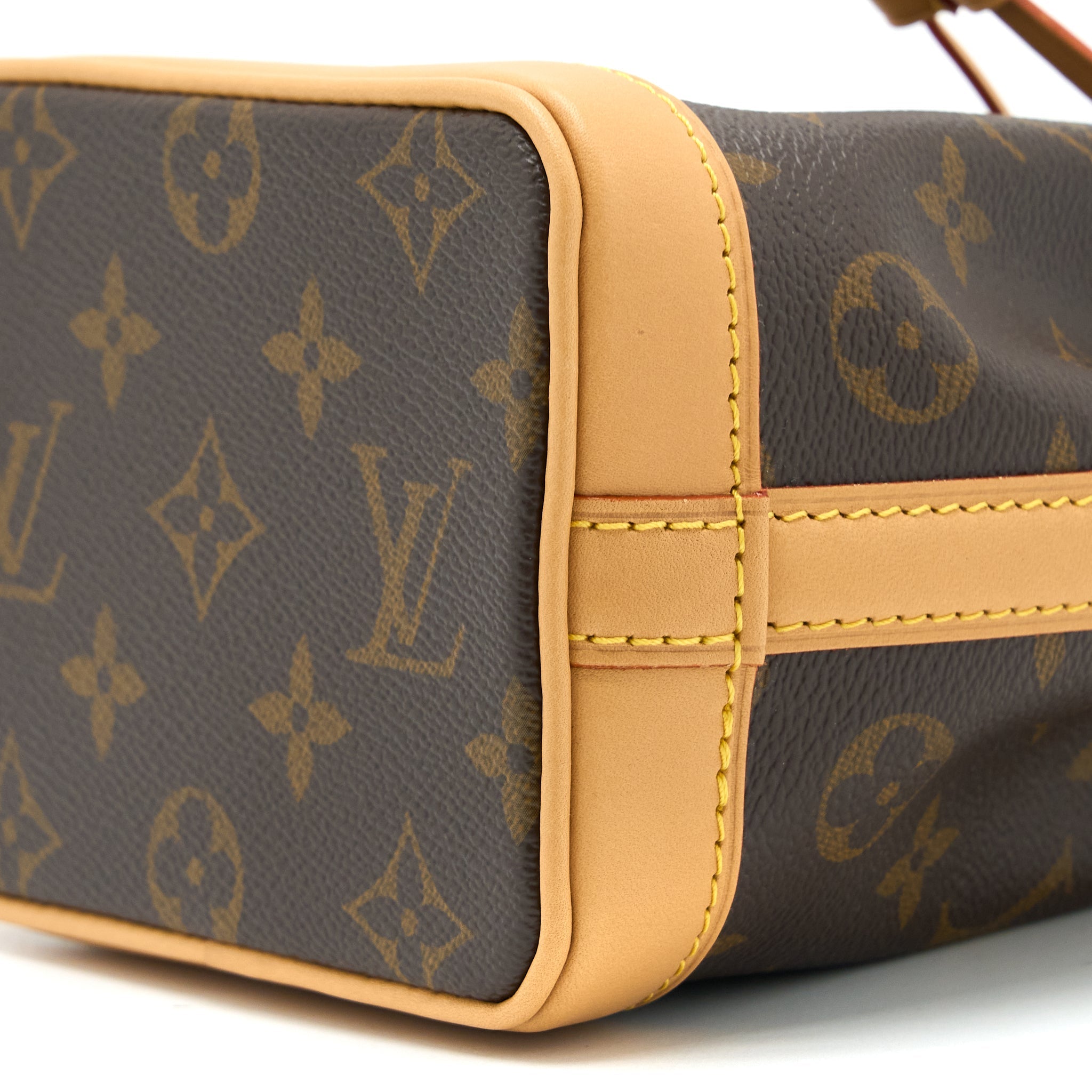 LOUIS VUITTON NANO NOE MONOGRAM CANVAS GHW