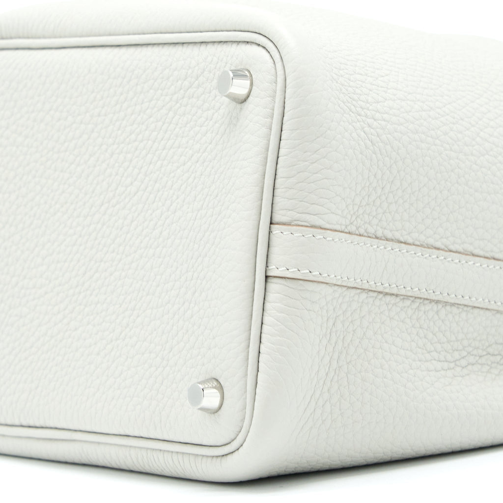 HERMES PICOTIN 18 LOCK BAG 80 GRIS PERLE SHW