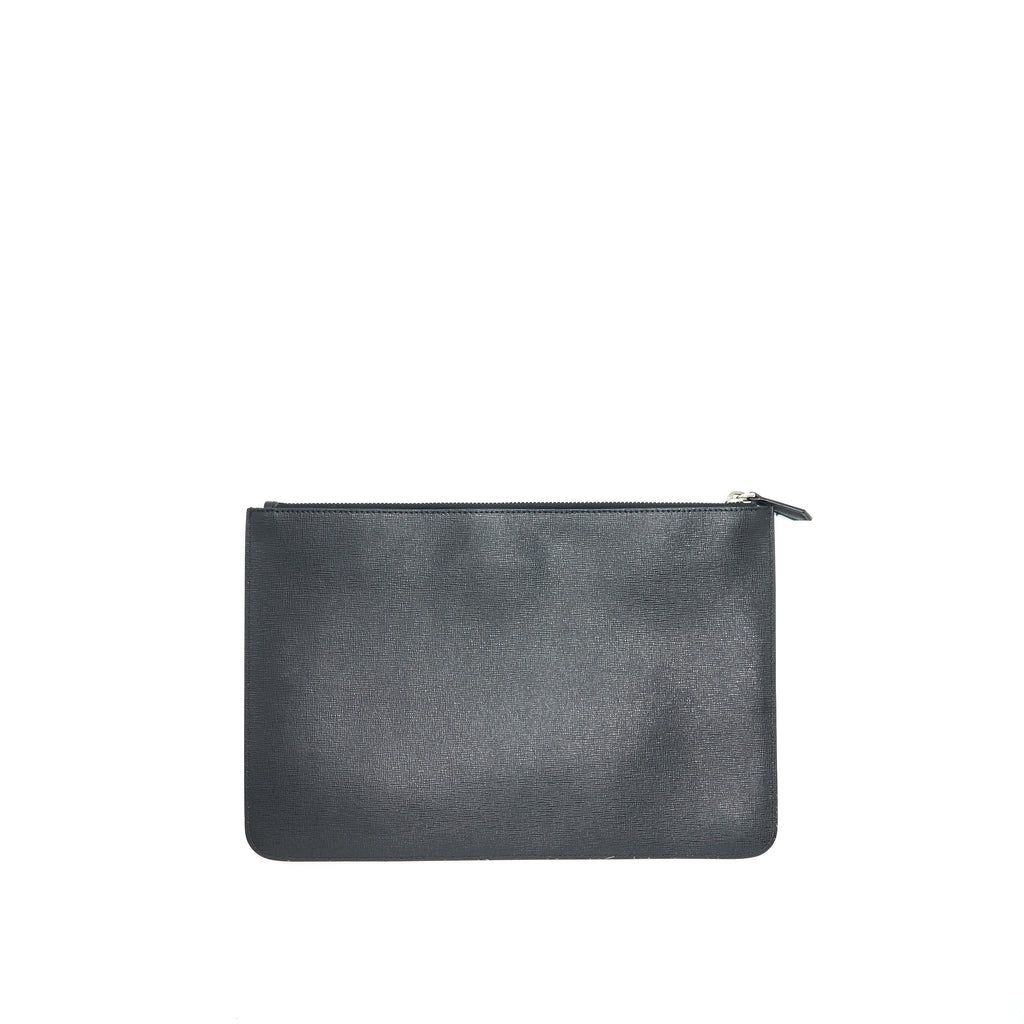 FENDI STUDDED UNISEX MONSTER CLUTCH