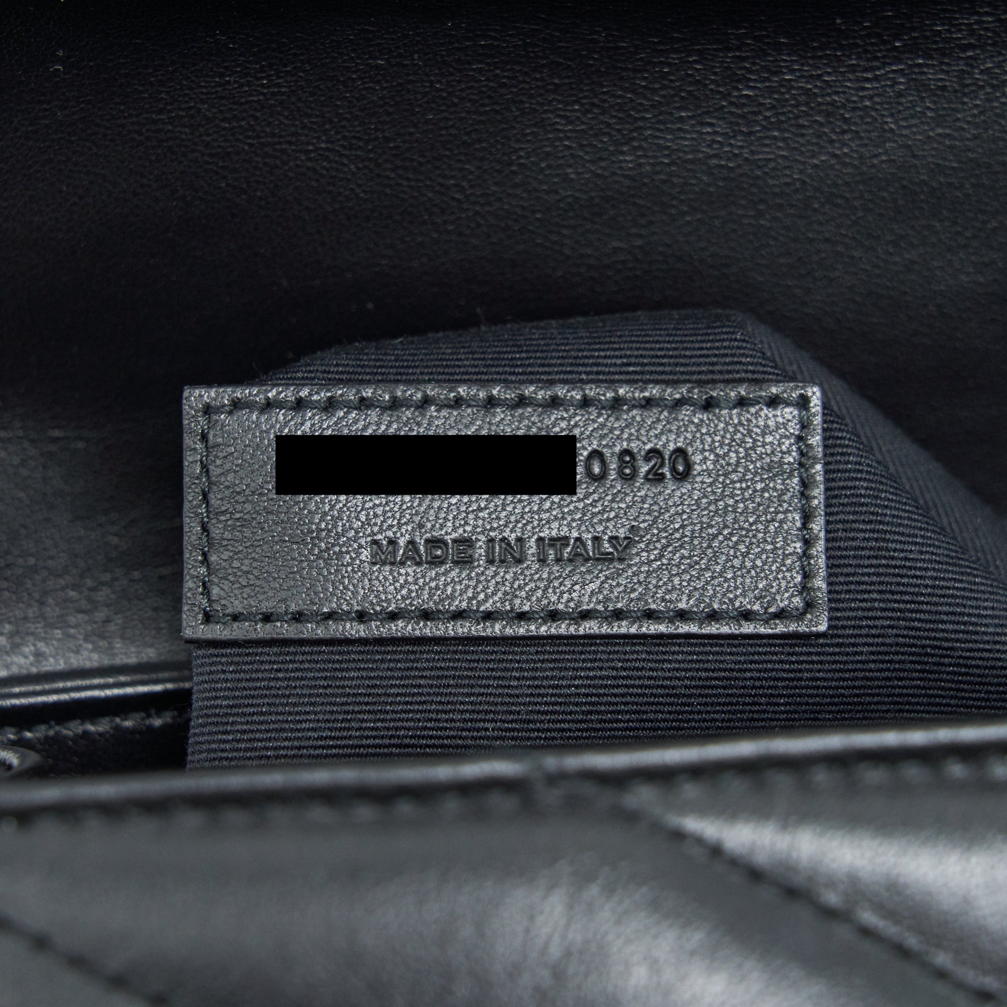 SAINT LAURENT TOY LOU LOU BLACK SHW