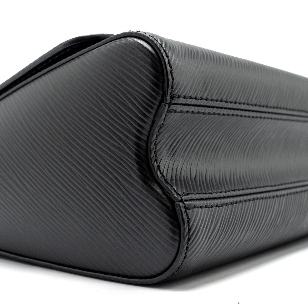 LOUIS VUITTON TWIST MM EPI BLACK GHW