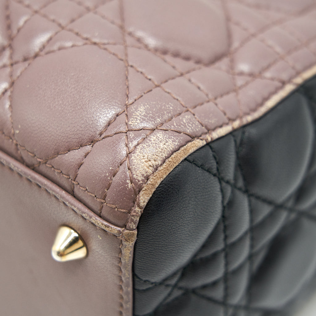 DIOR MEDIUM LADY DIOR BAG MULTI COLOR