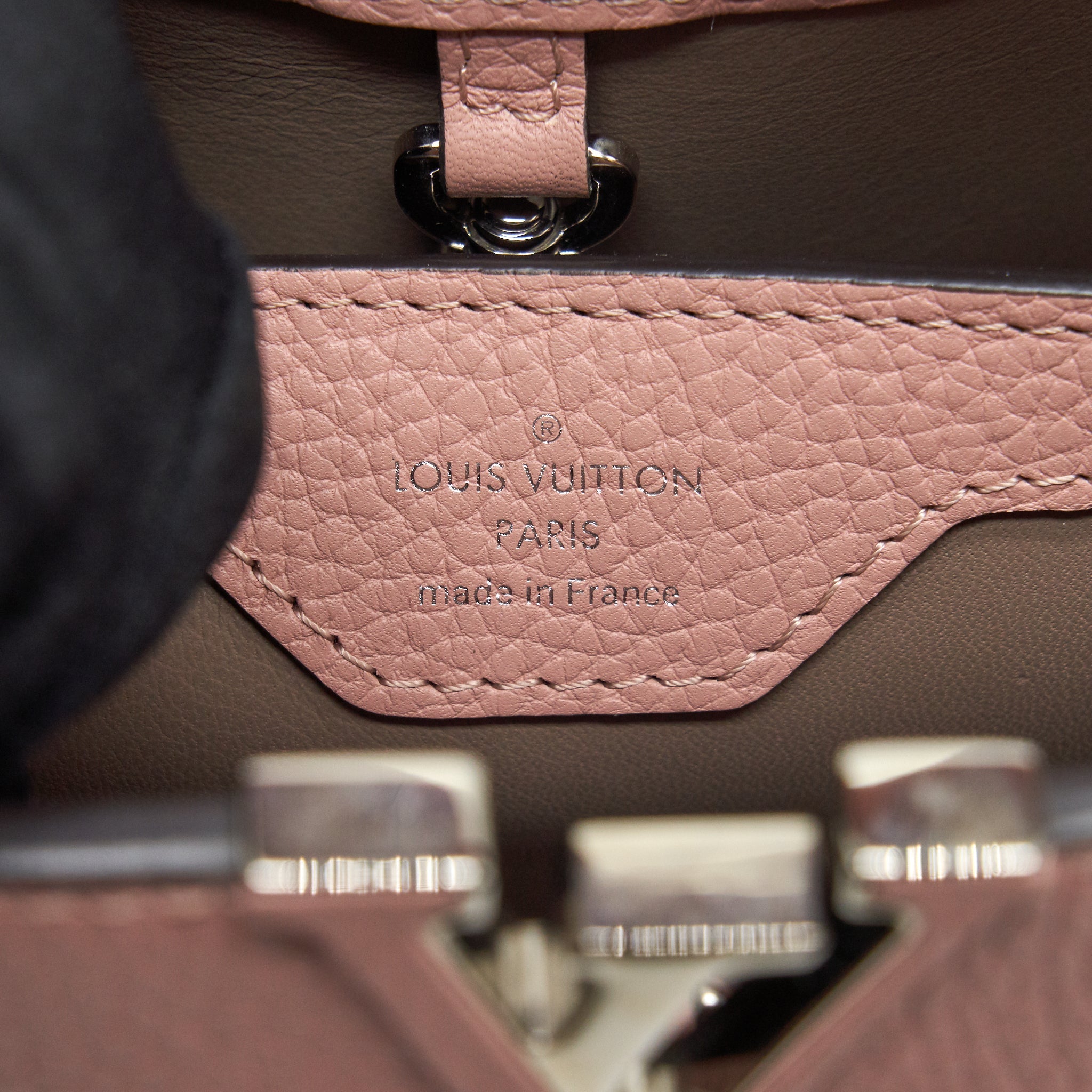 LOUIS VUITTON CAPUCINES BB LIGHT PINK SHW