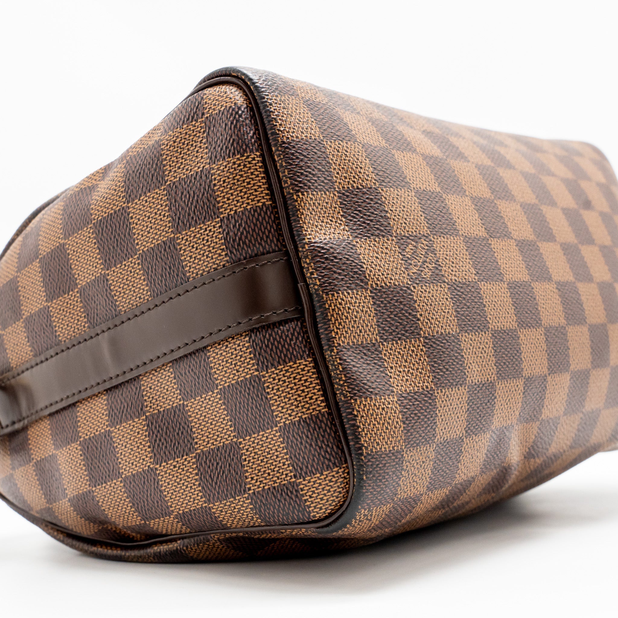 LOUIS VUITTON SPEEDY BANDOULIERE 25 DAMIER EBENE GHW