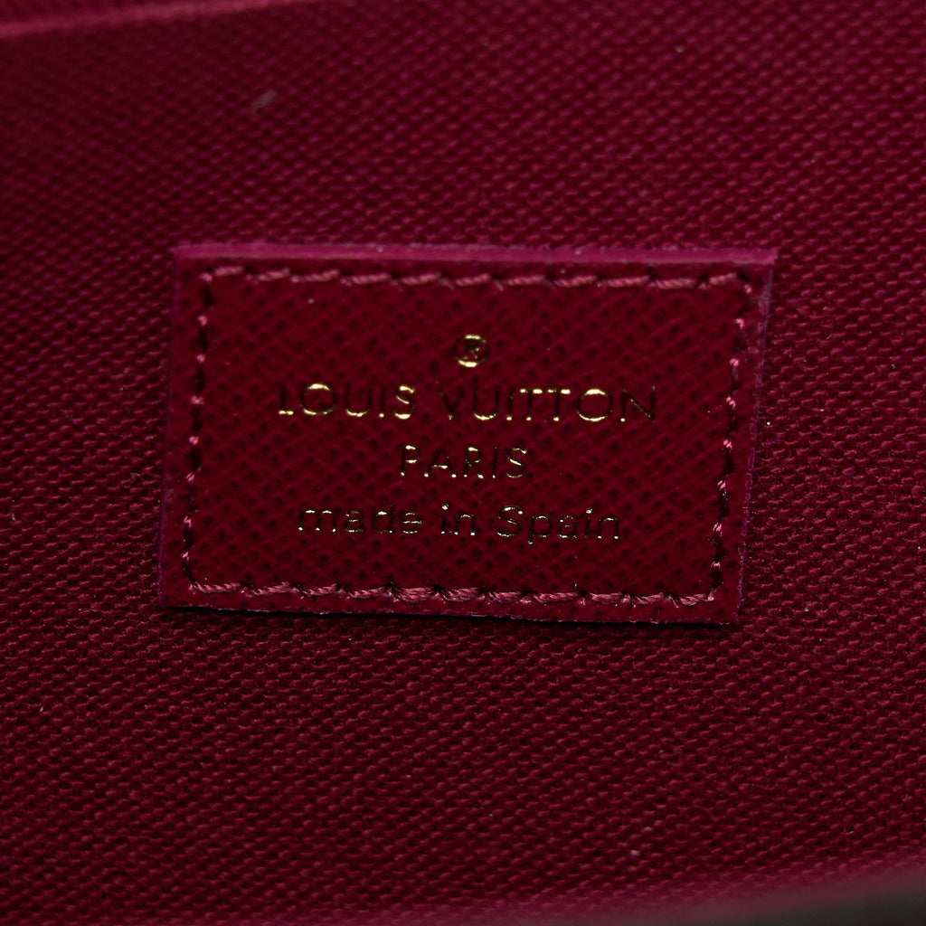 LOUIS VUITTON FELICIE POCHETTE MONOGRAM CANVAS GHW