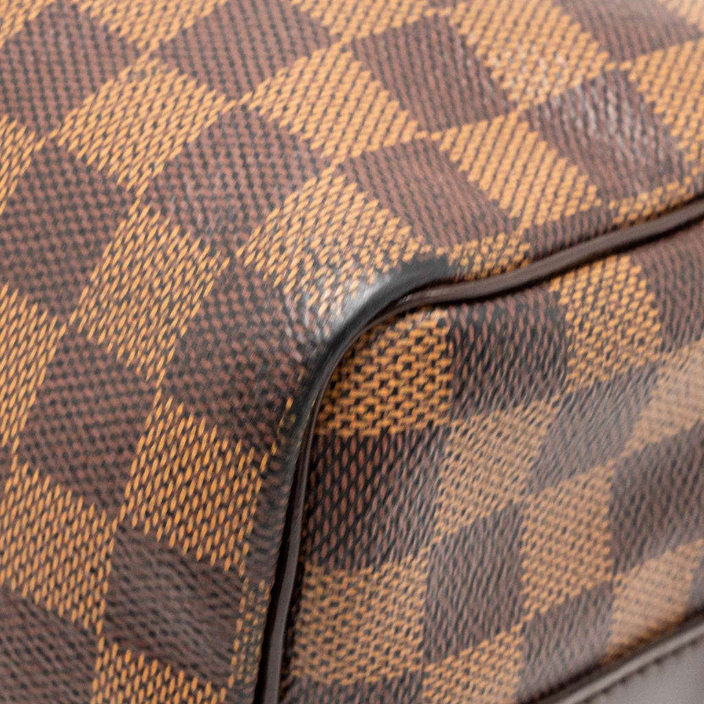LOUIS VUITTON SPEEDY BANDOULIERE 25 DAMIER EBENE GHW