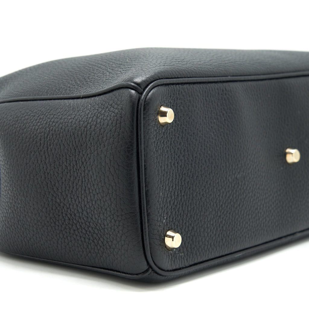DIOR DIORISSIMO TOTE BAG BLACK LGHW