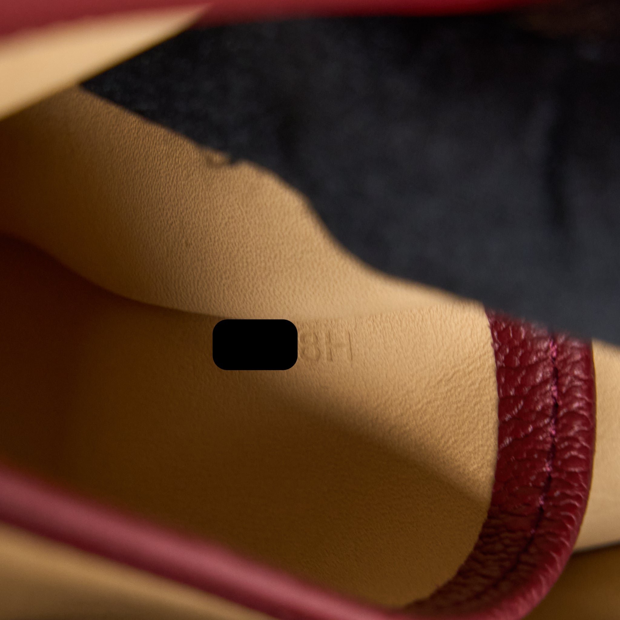 DELVAUX MINI BRILLIANT BAG GRAINED CALFSKIN BURGUNDY GHW