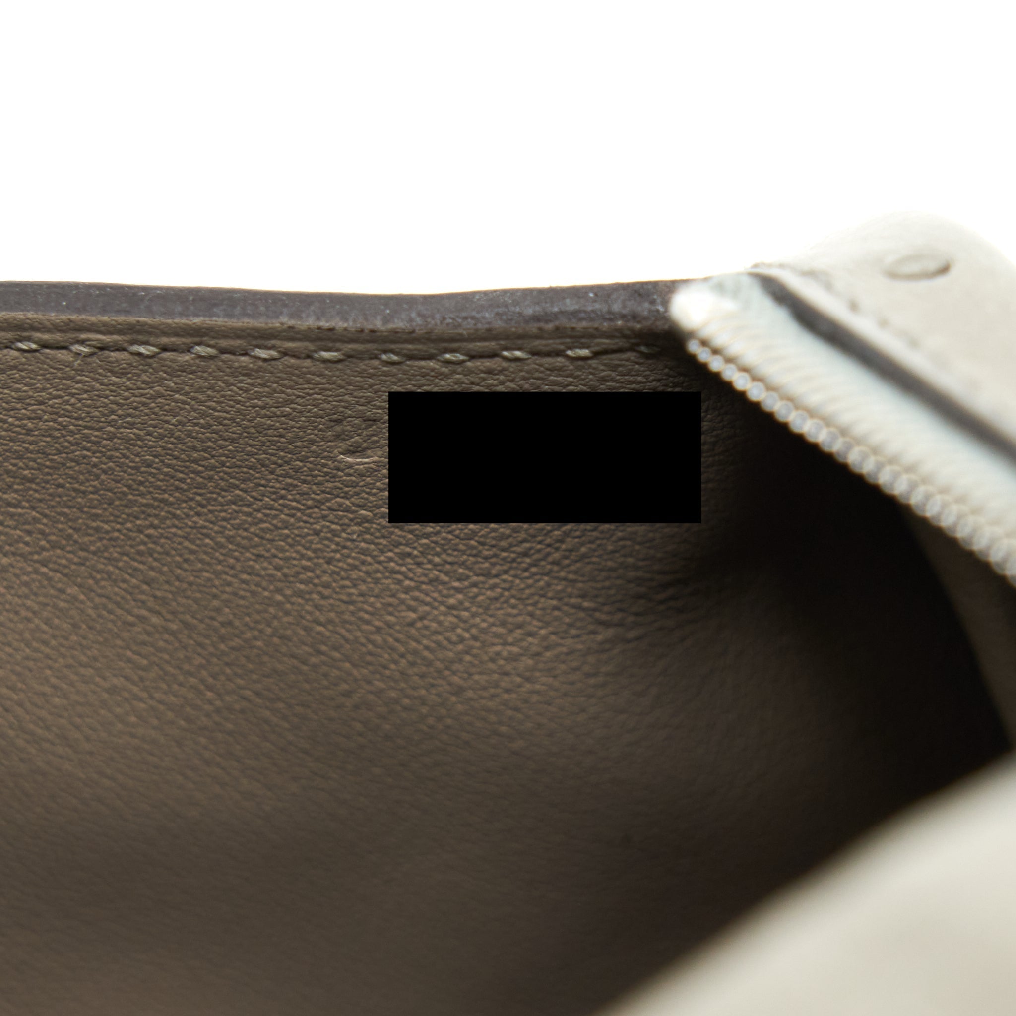 HERMES MINI LINDY OSTRICH 81 GRIS TOURTERELLE SHW