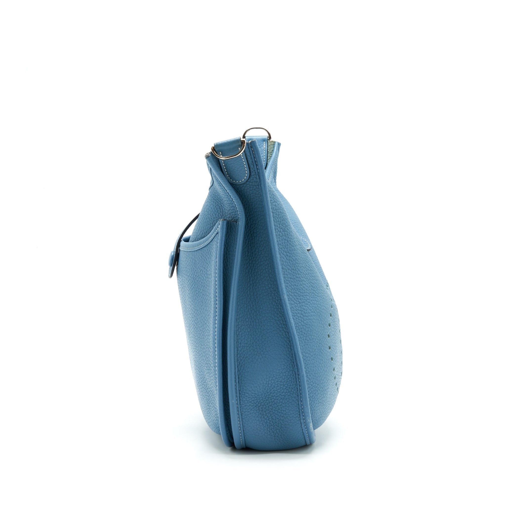 HERMES EVELYNE 29 BAG CLEMENCE BLUE JEANS SHW